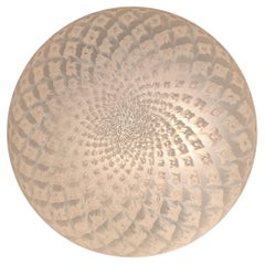 Murano Glass Ceiling Lamp, Italian Design 1960s