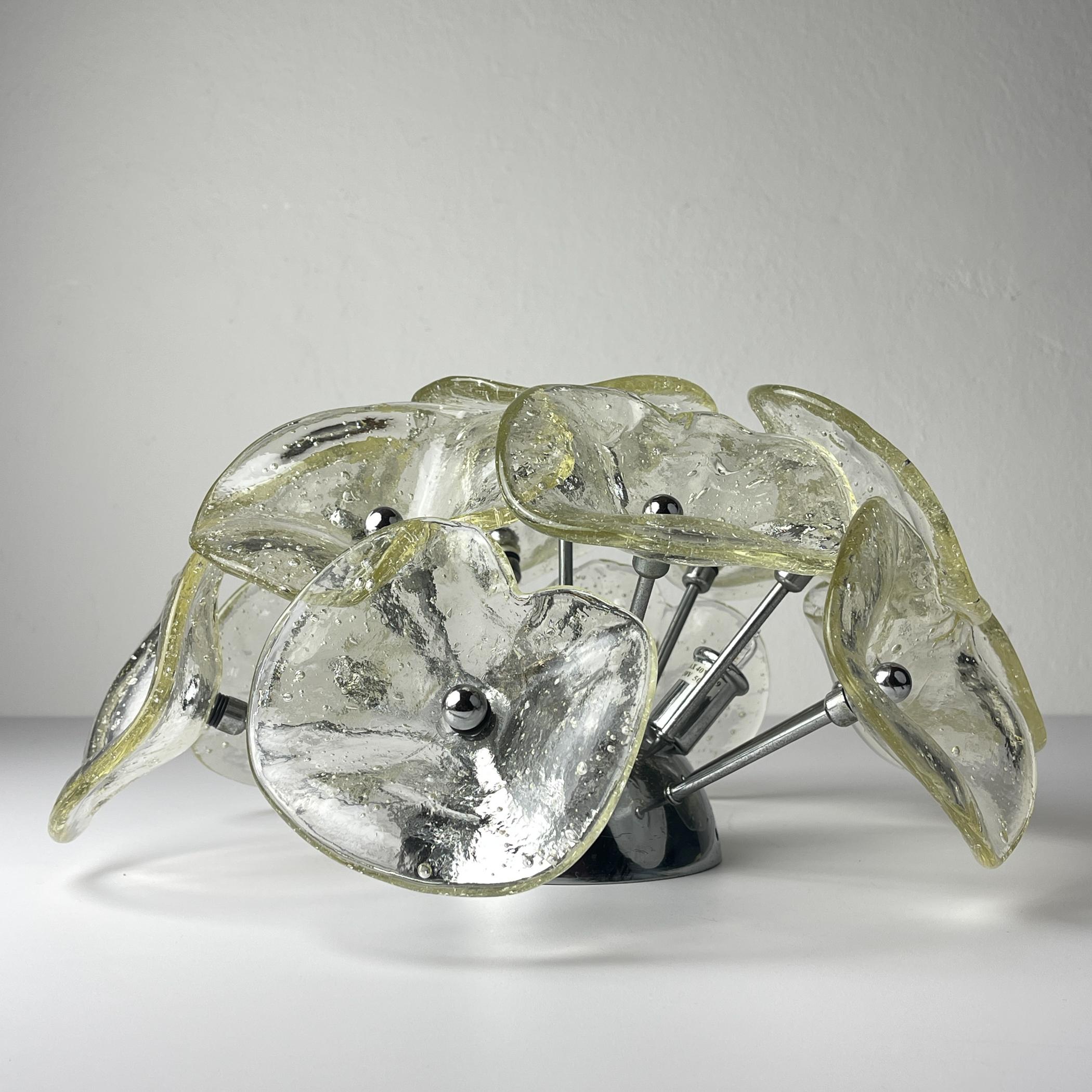 Lámpara de techo de cristal de Murano, Italia Años 90 en Bueno estado para la venta en Miklavž Pri Taboru, SI