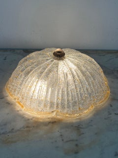 Murano Glass Ceiling Light, 1990s, Stamped Vetrilamp Venezia