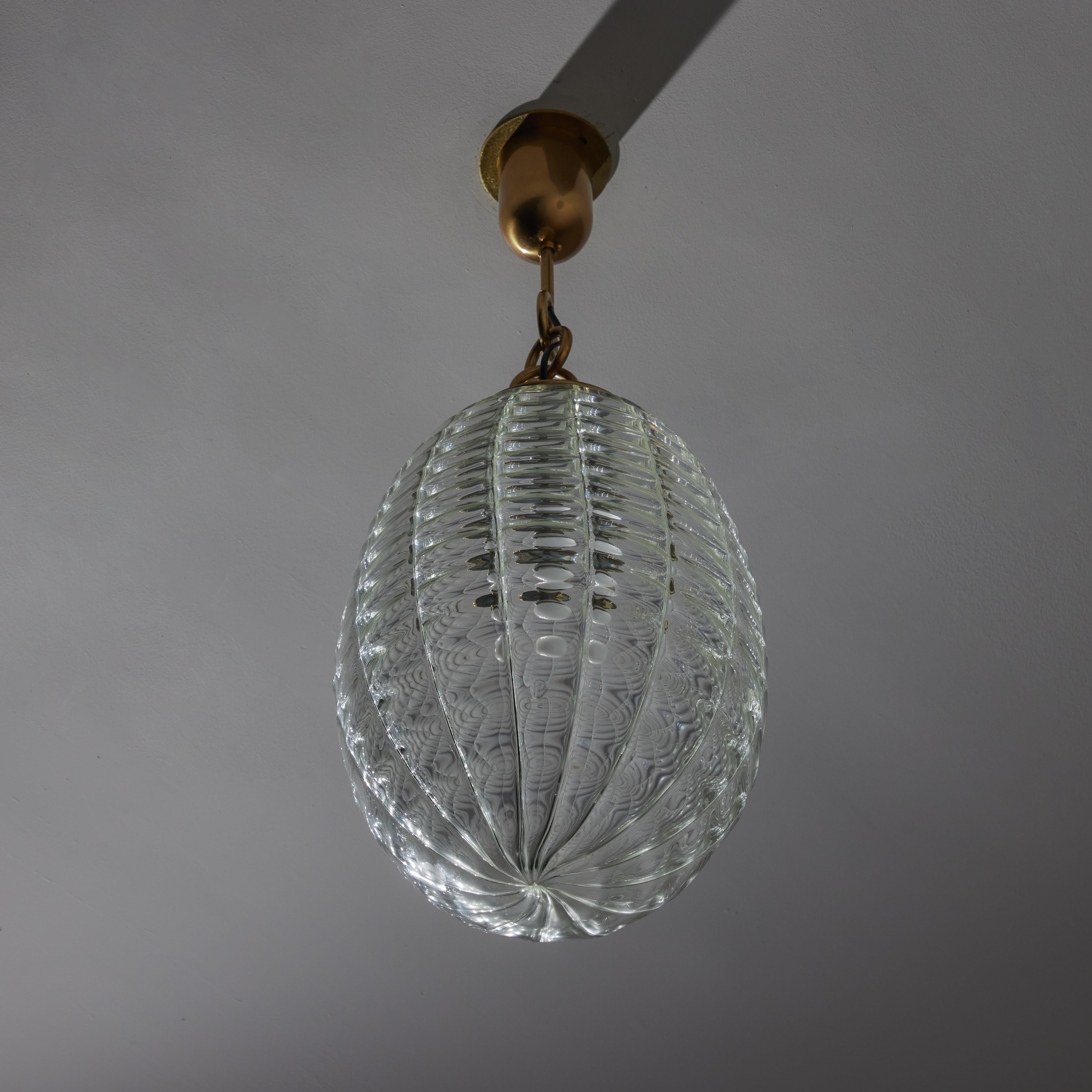 Murano Glass Ceiling Light by Carlo Scarpa for Venini 3