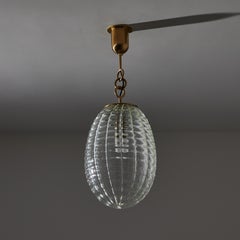 Murano Glass Ceiling Light by Carlo Scarpa for Venini