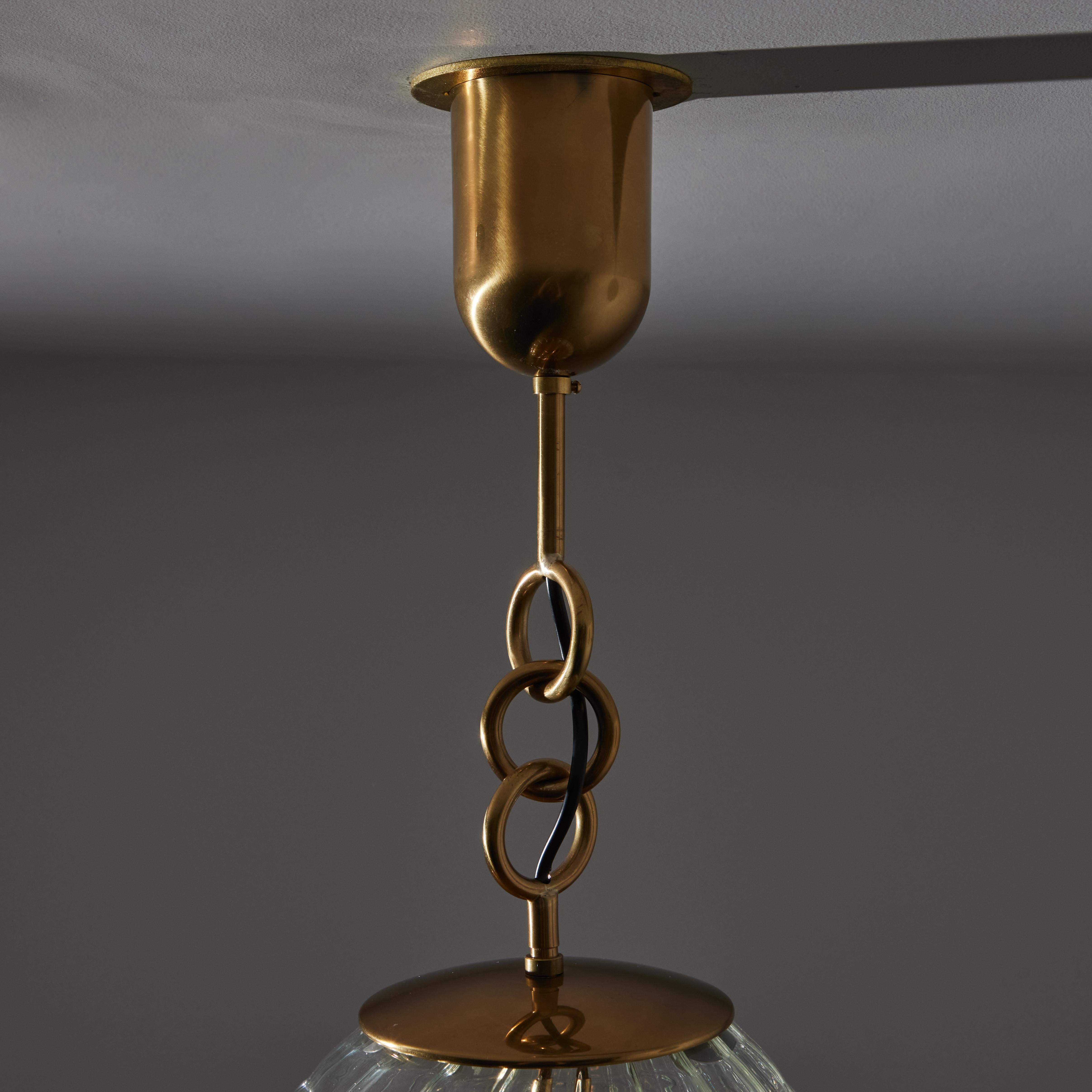 Murano Glass Ceiling Light by Carlo Scarpa for Venini 1