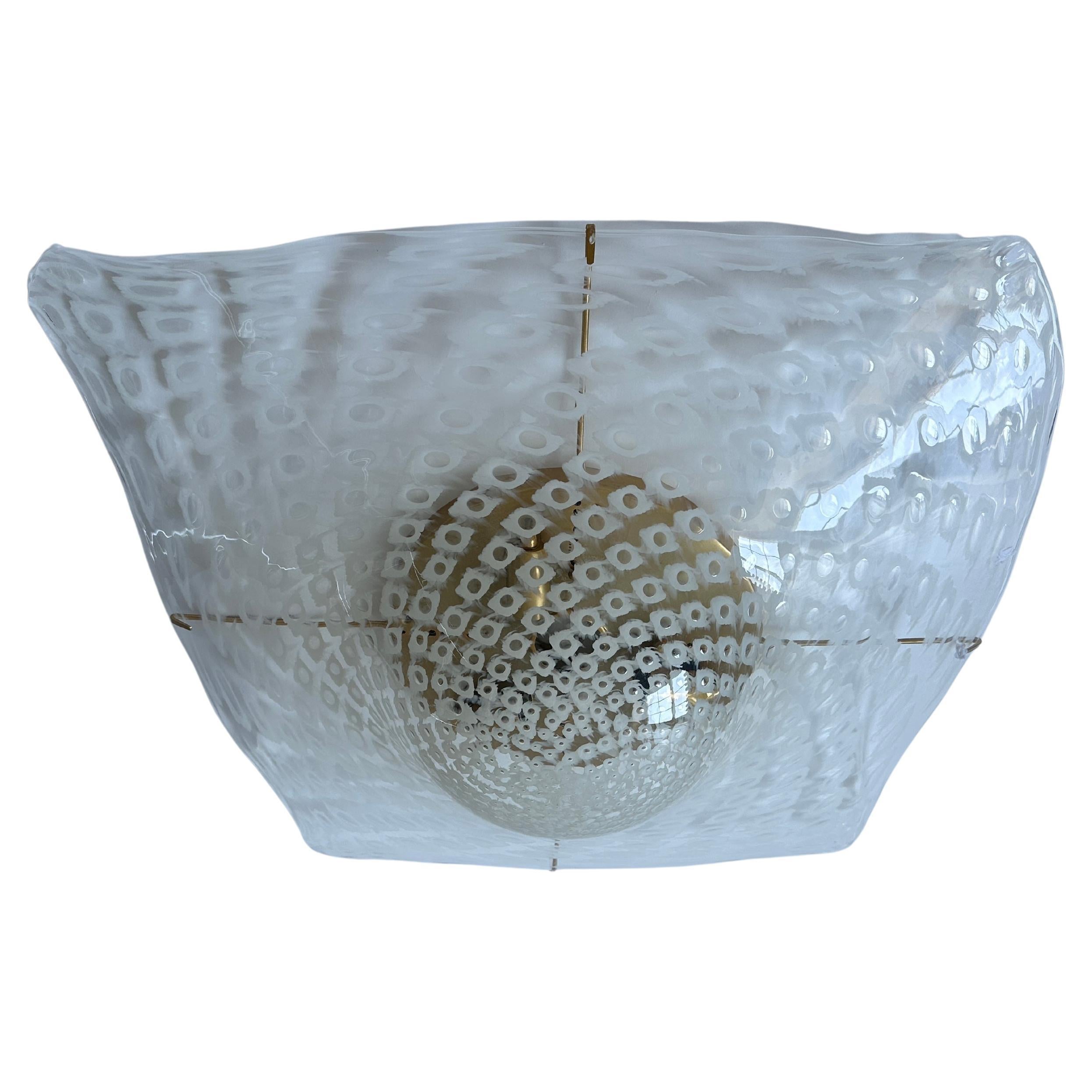 Murano glass ceiling light by La Murrina, XLarge
