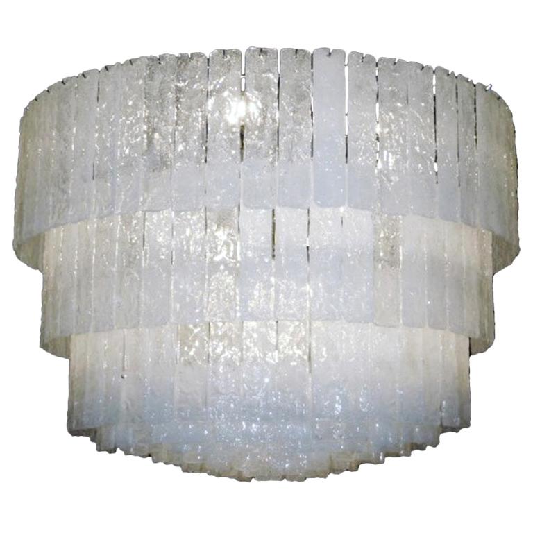 Murano Glass Ceiling Light For Sale