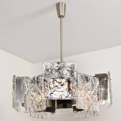 Murano Glass Ceiling Light from Kalmar, 1960s