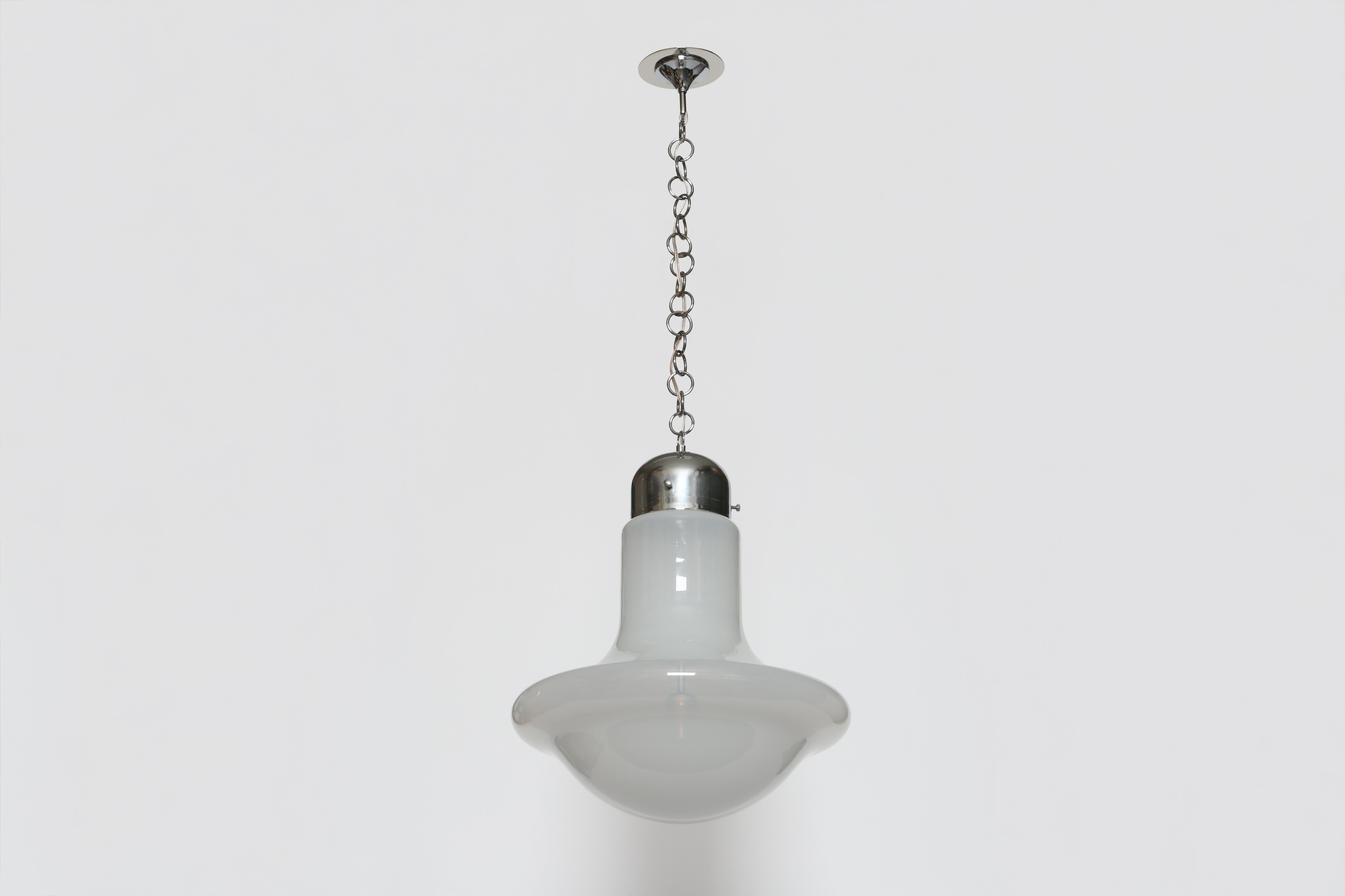 Colgante de techo de cristal de Murano de Carlo Nason, atribuido en venta 2