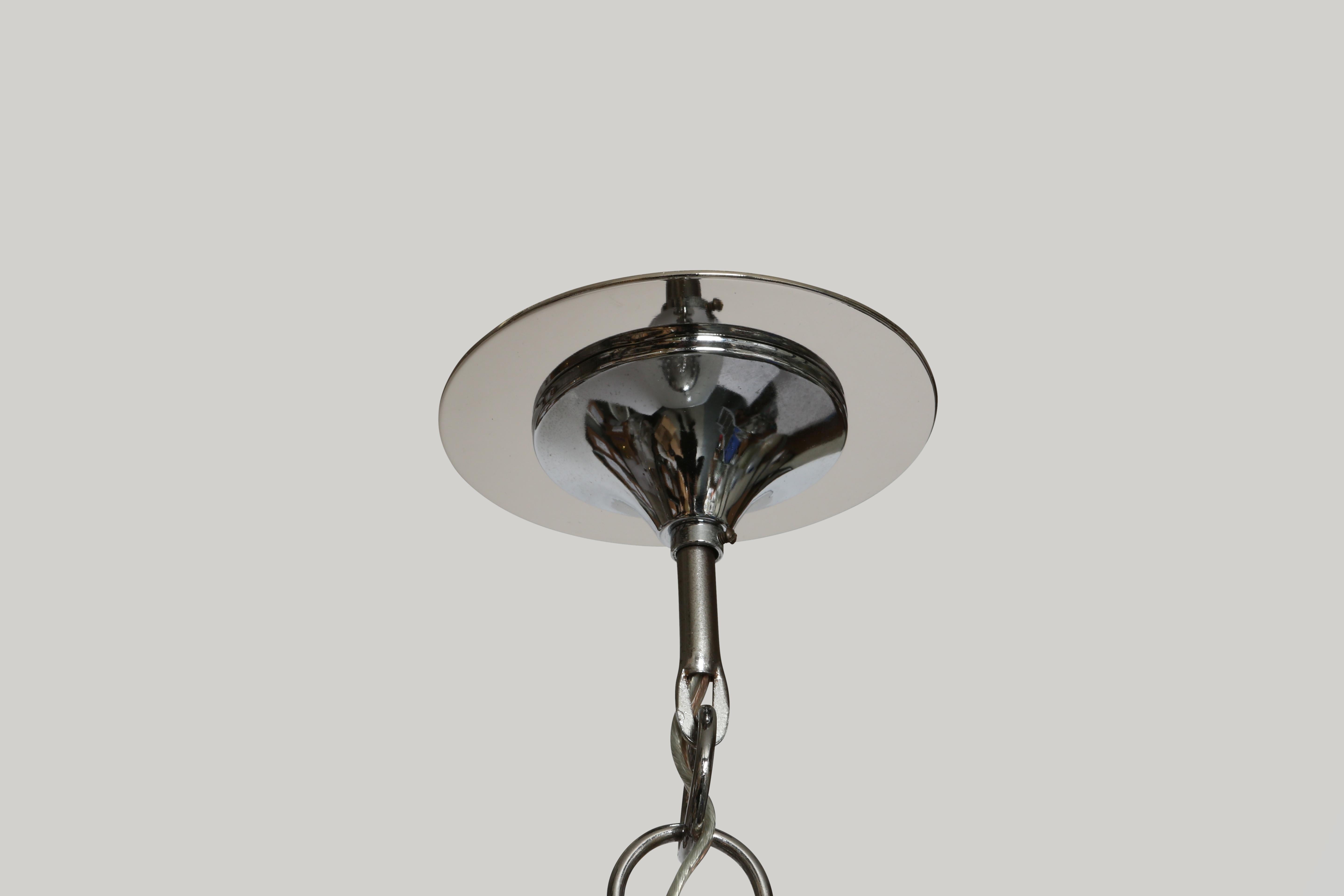 Colgante de techo de cristal de Murano de Carlo Nason, atribuido en venta 3