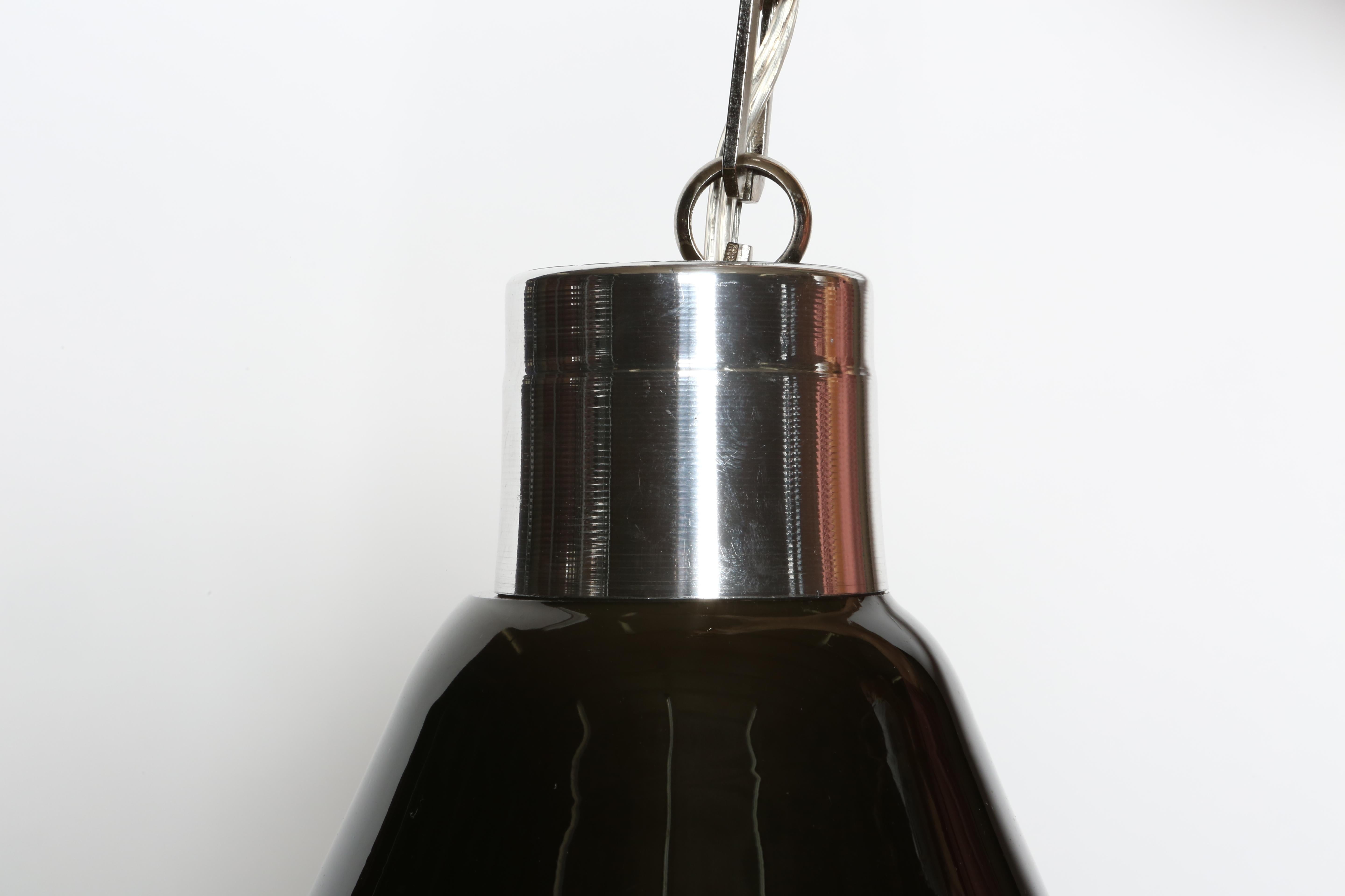 Murano glass ceiling pendant by Fratelli Toso, Italy circa 1960s For Sale 6