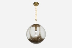 Murano glass ceiling pendant by La Murrina, Italy 1970s, Large