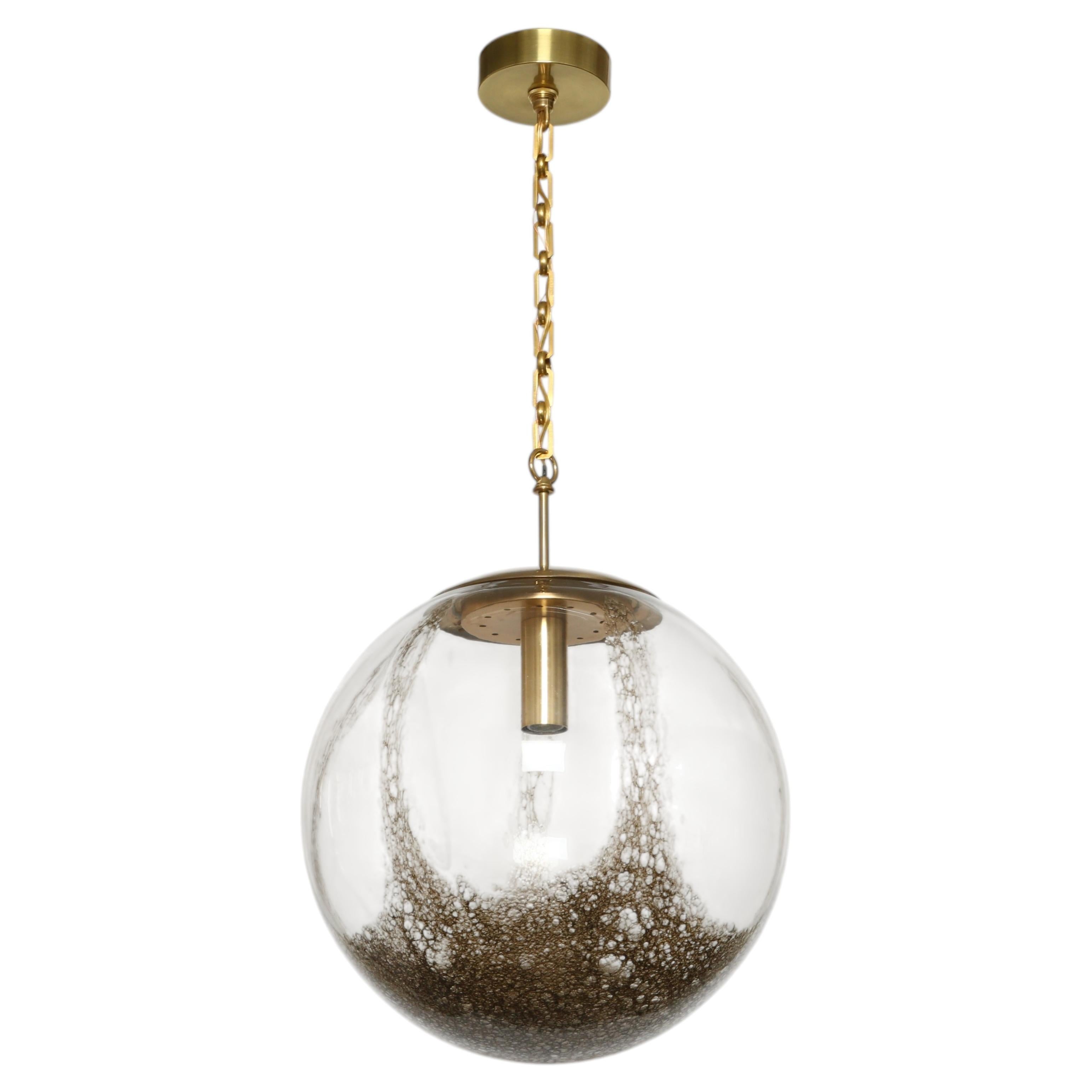 Murano glass ceiling pendant by La Murrina, Italy 1970s, Large