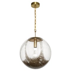 Murano glass ceiling pendant by La Murrina, Italy 1970s, Large