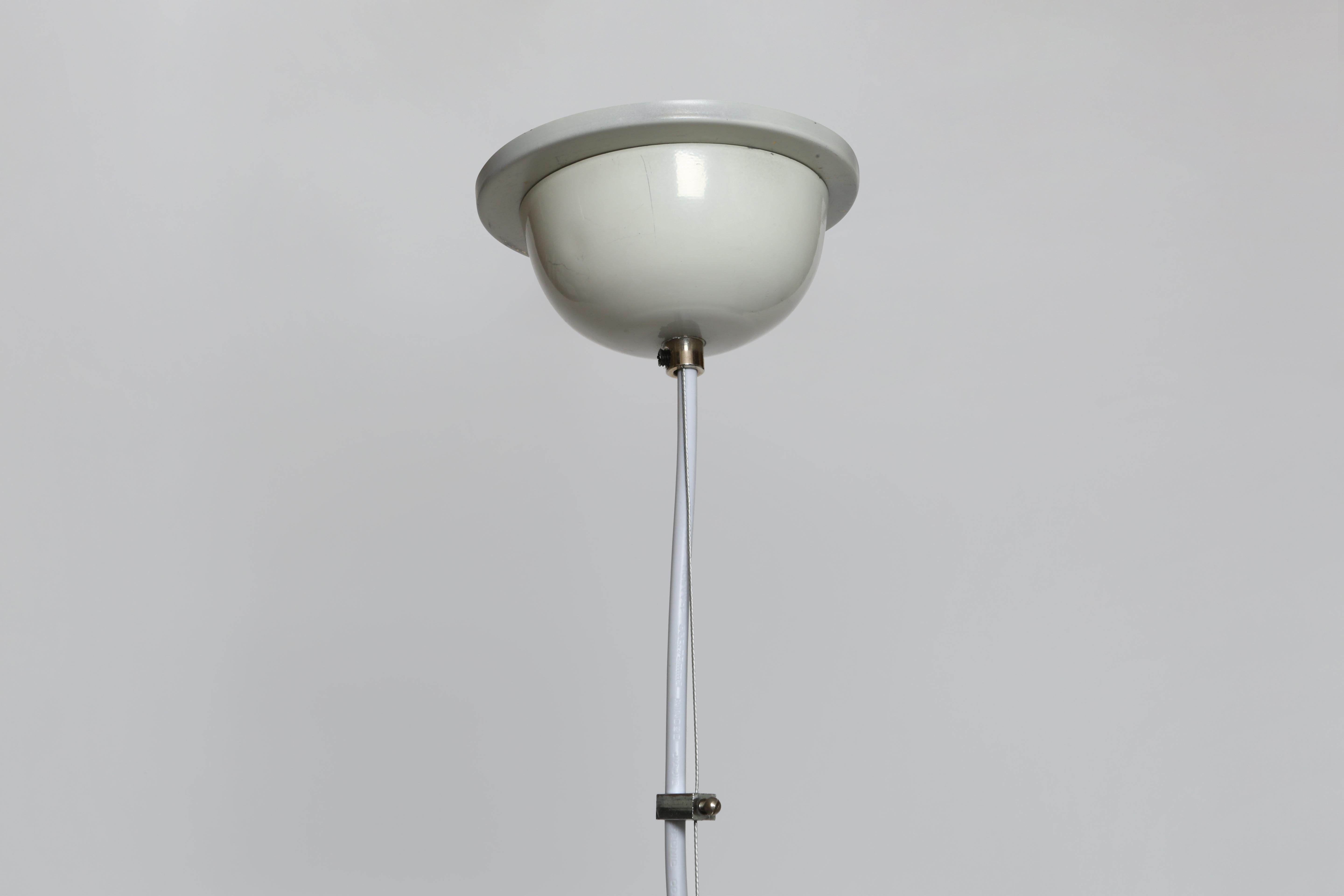 Fine XX secolo Ciondolo da soffitto in vetro di Murano di Leucos in vendita