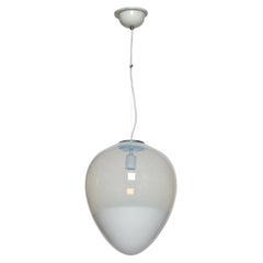 Used Murano Glass Ceiling Pendant by Leucos