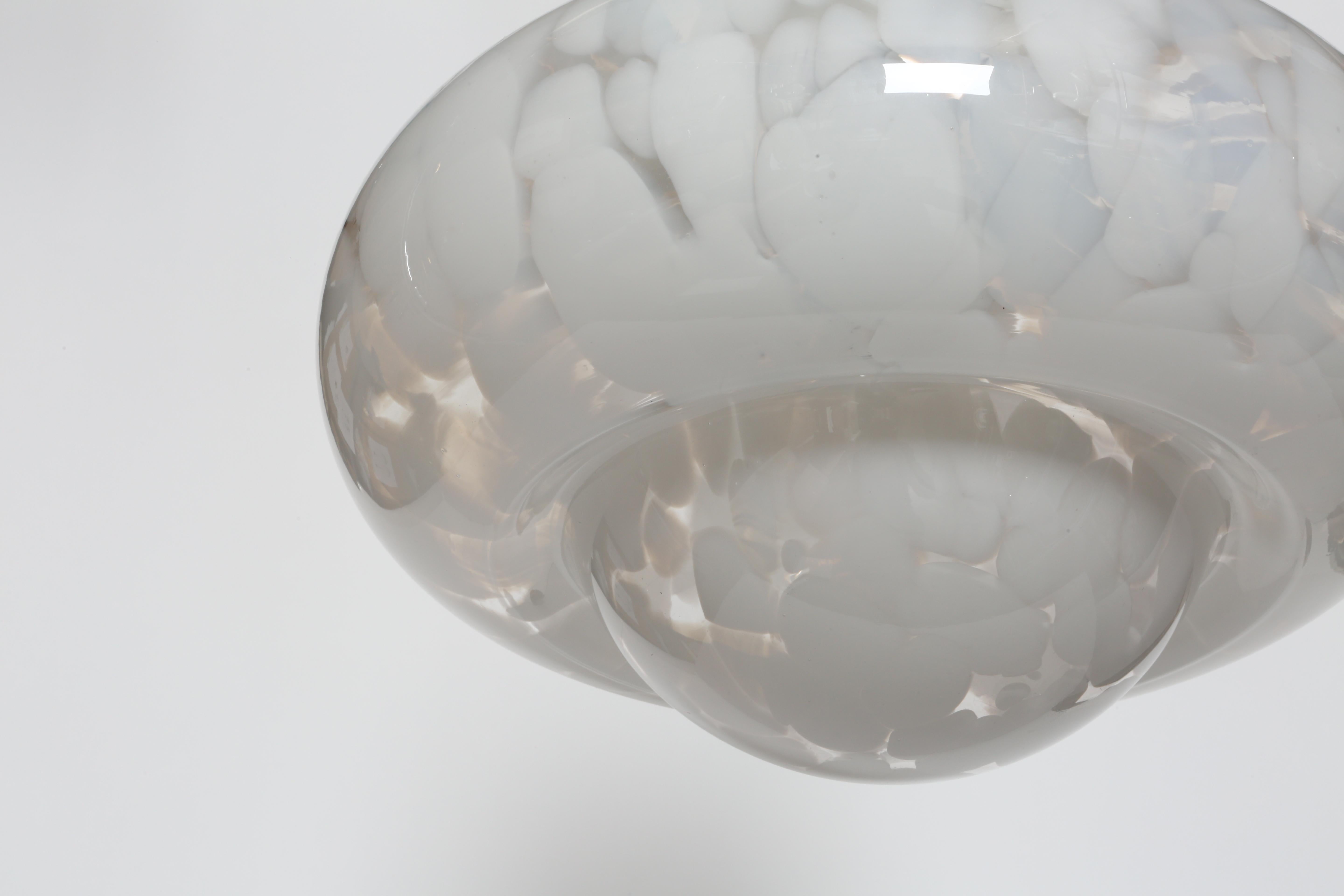 Murano Glass Ceiling Pendant by Mazzega, Italy circa 1960s in vendita 2