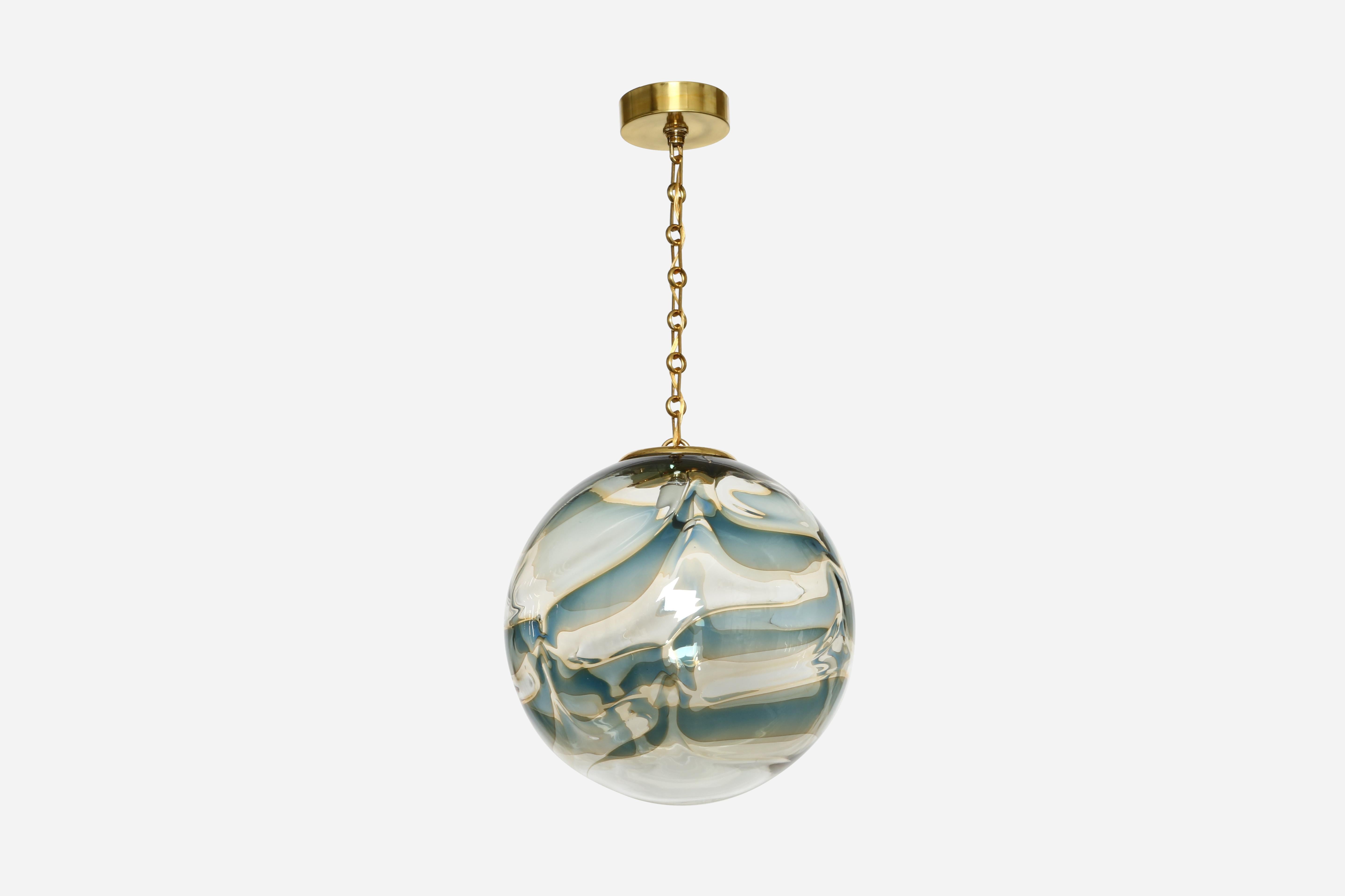 Italian Murano Glass Ceiling Pendant