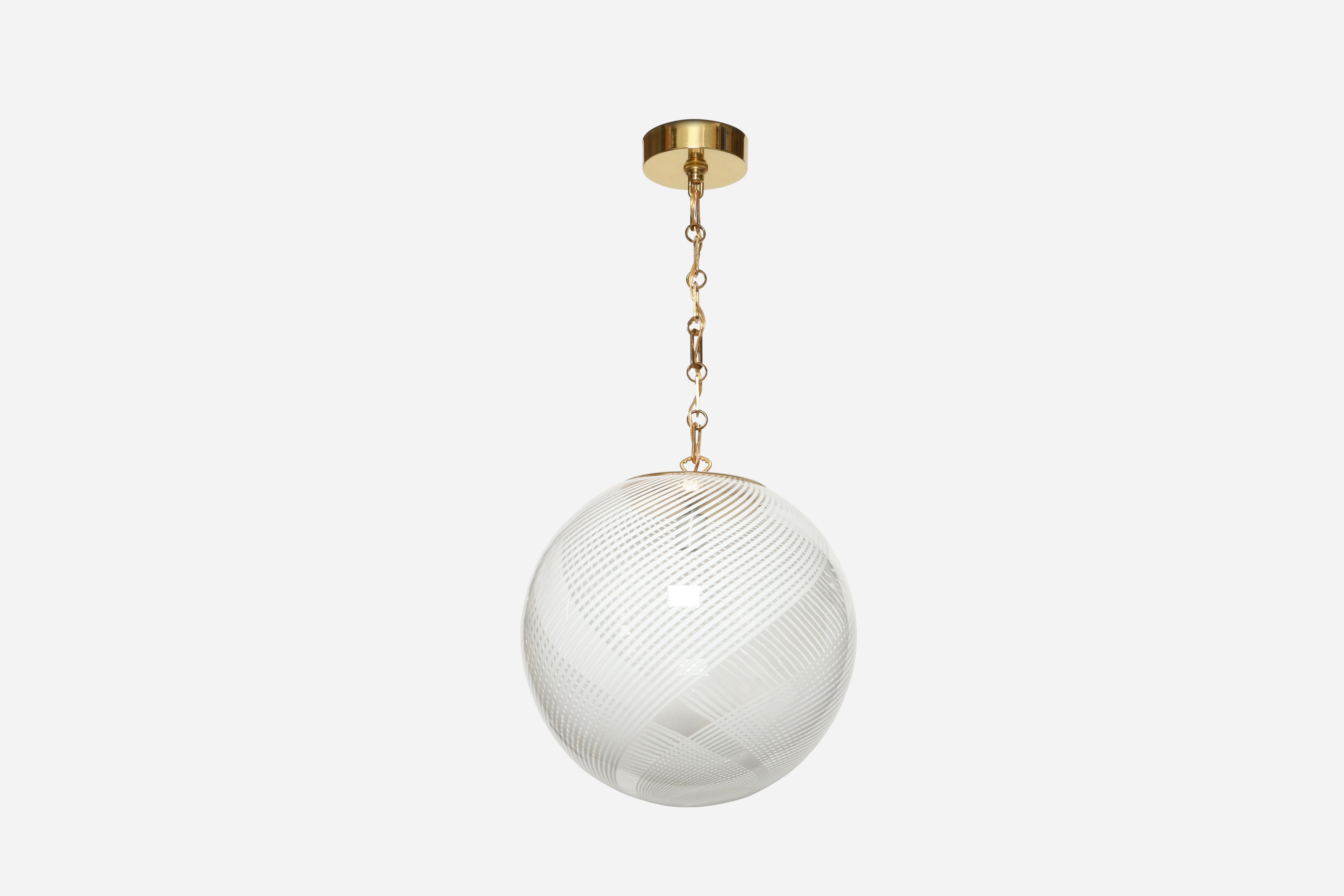 Murano-Glas-Deckenstativ, Italien 1960er Jahre (Moderne der Mitte des Jahrhunderts) im Angebot