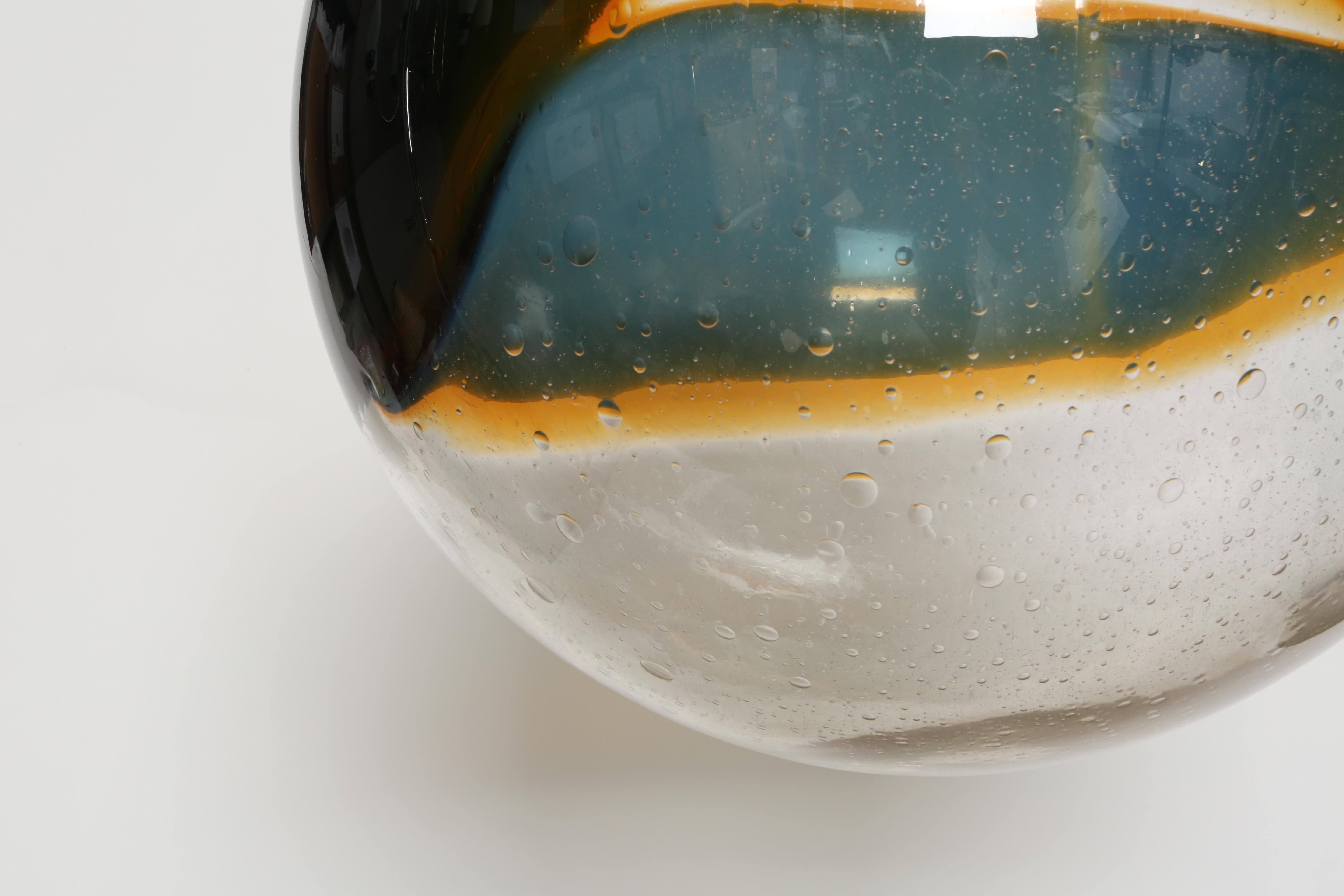 Pendente da soffitto in vetro di Murano, Italia circa 1960 in vendita 3