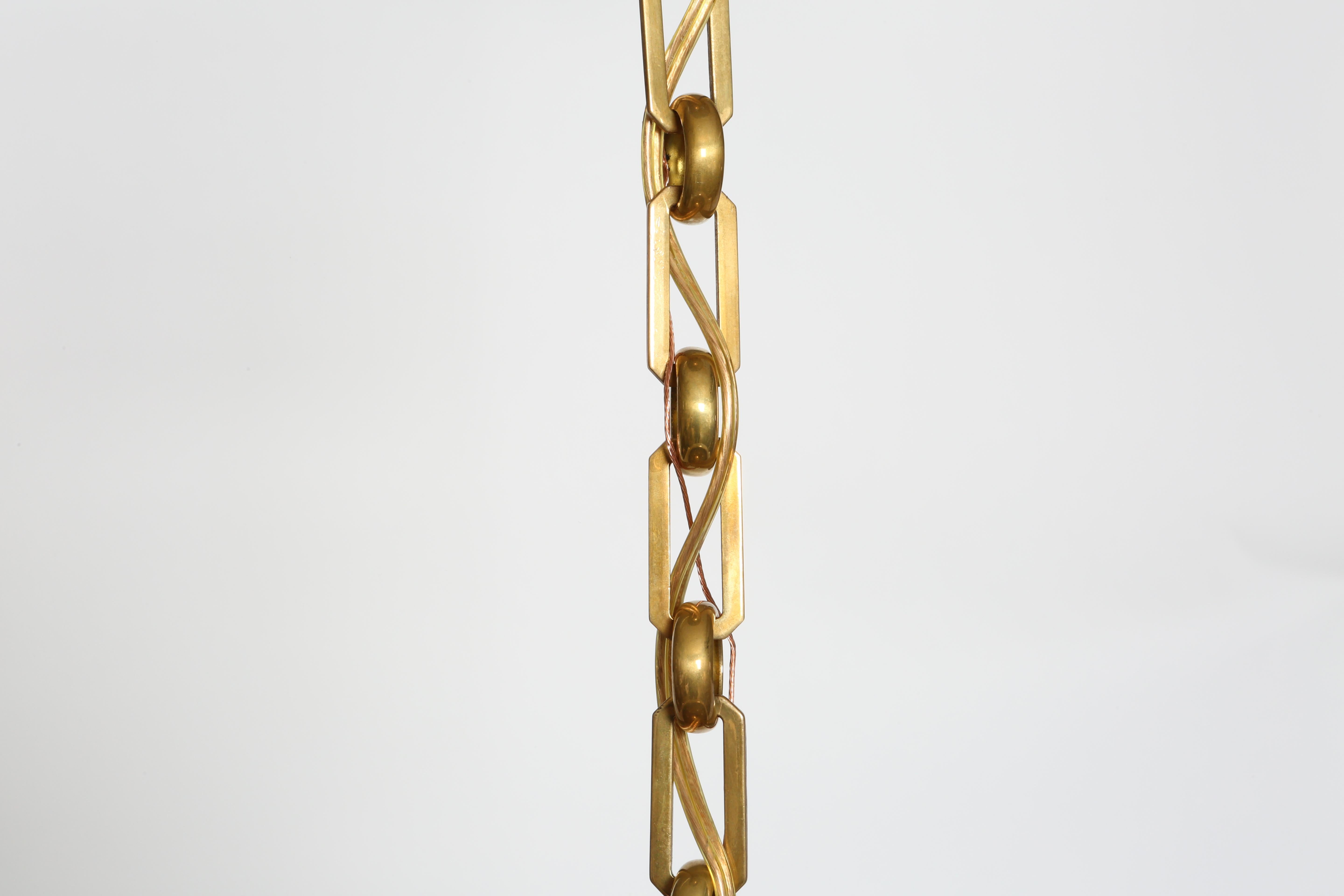 Colgante de techo de cristal de Murano, Italia circa 1960s en venta 6