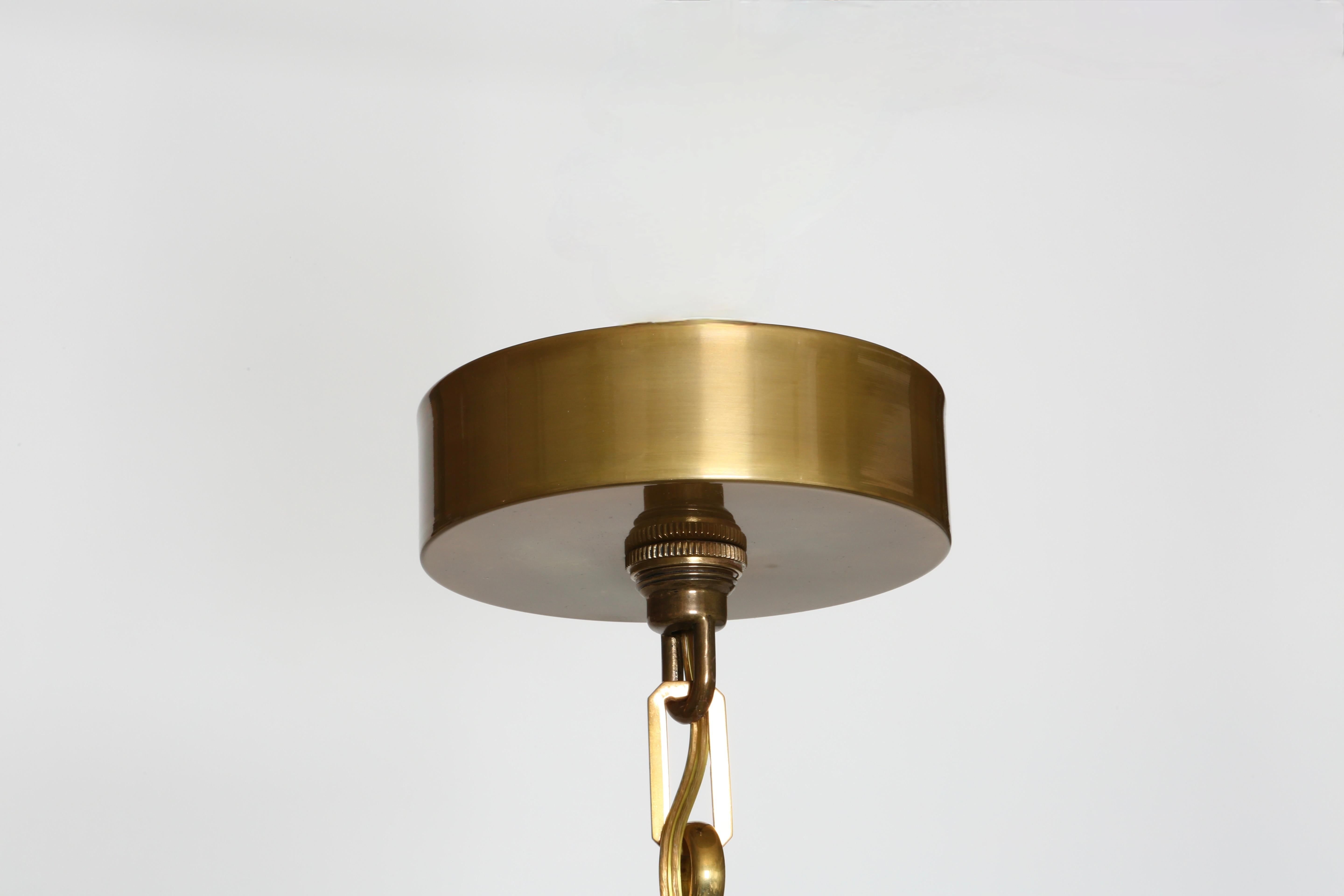 Colgante de techo de cristal de Murano, Italia circa 1960s en venta 8