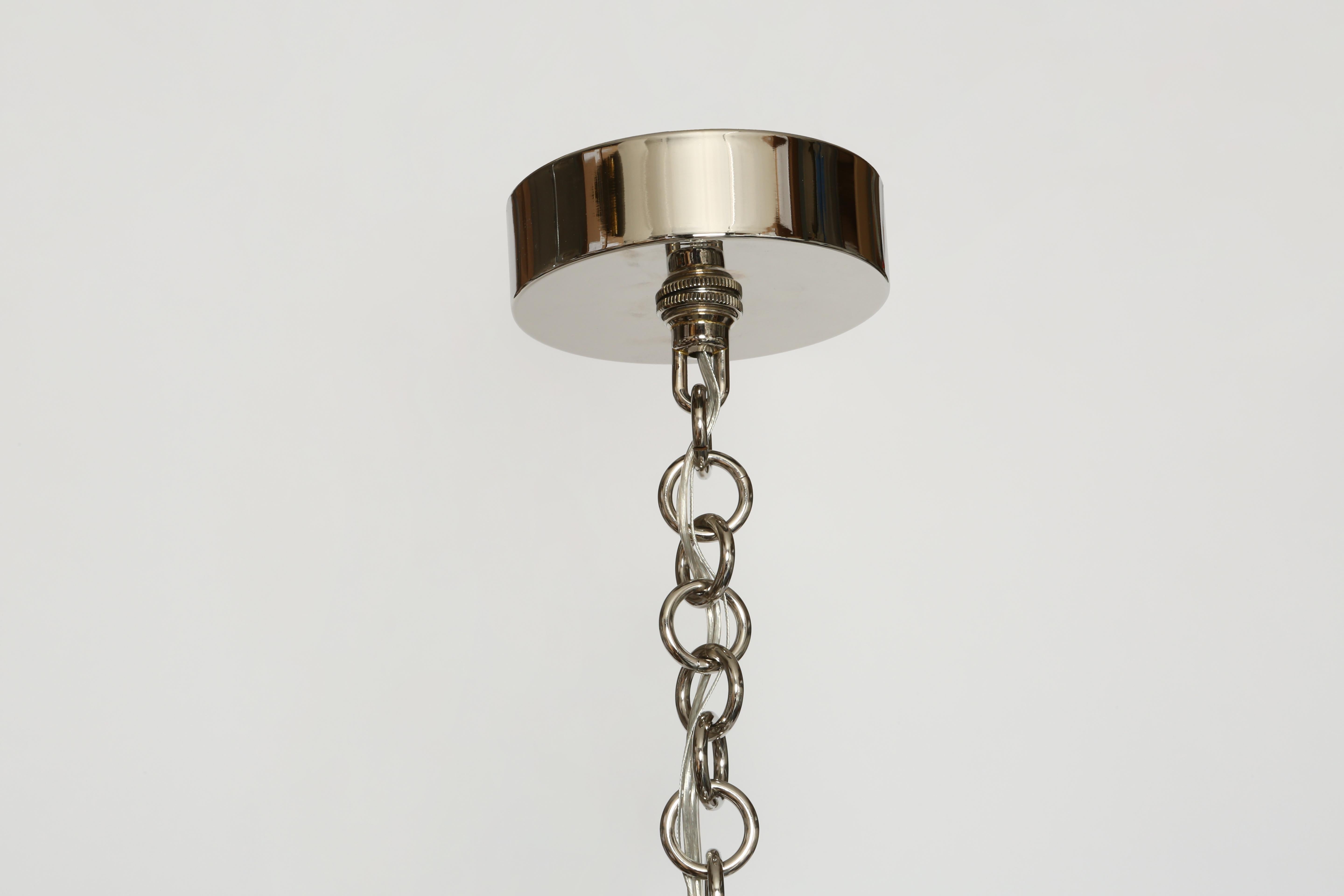 Murano Glass Ceiling Pendant, Italy circa 1960s For Sale 10