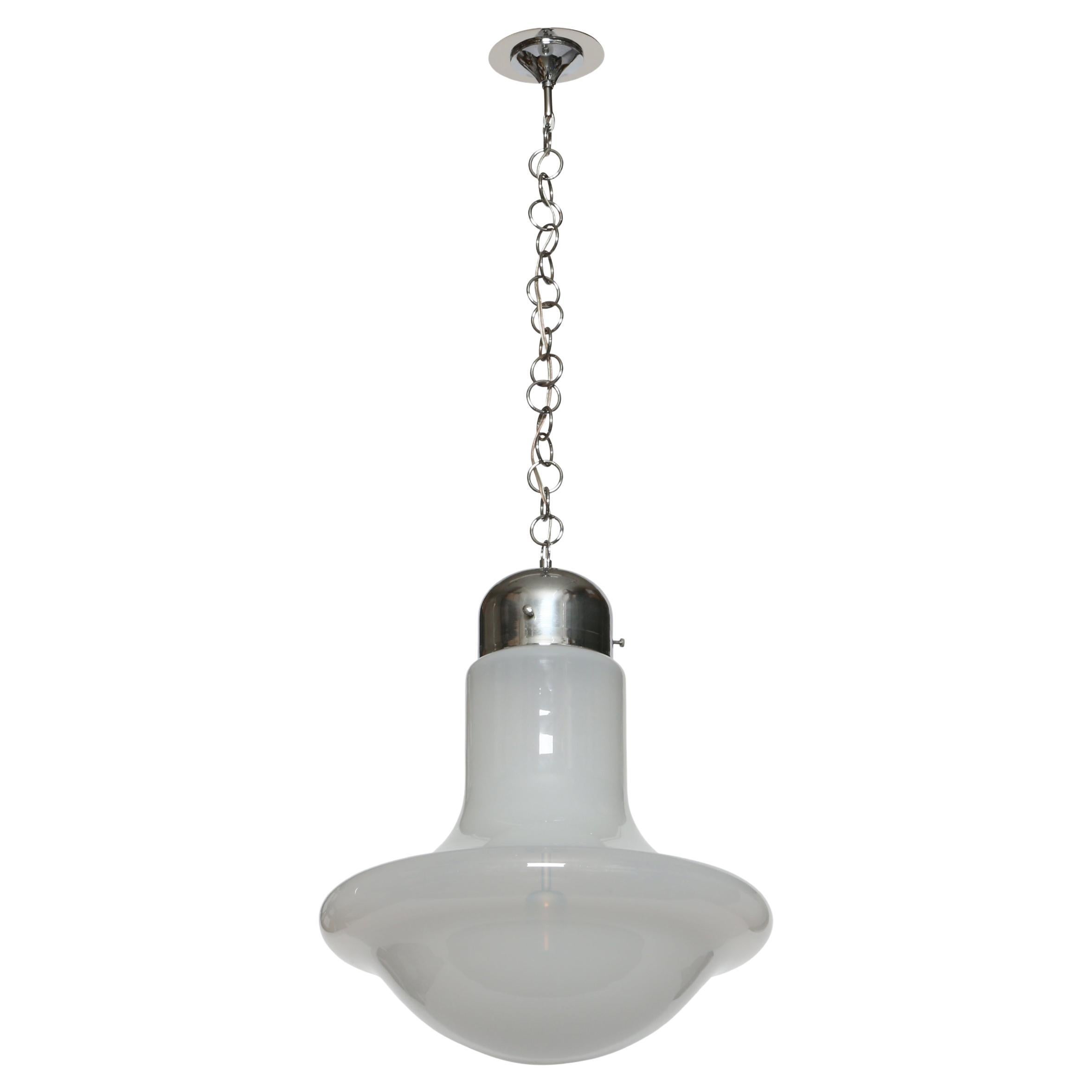 Murano Glass Ceiling Pendant Light attribute Carlo Nason, Italy 1960s For Sale