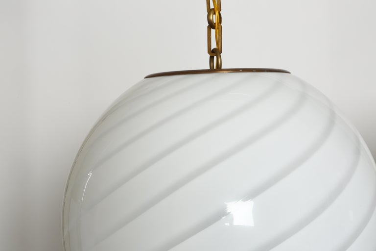 Contemporary Murano Glass Ceiling Pendants For Sale