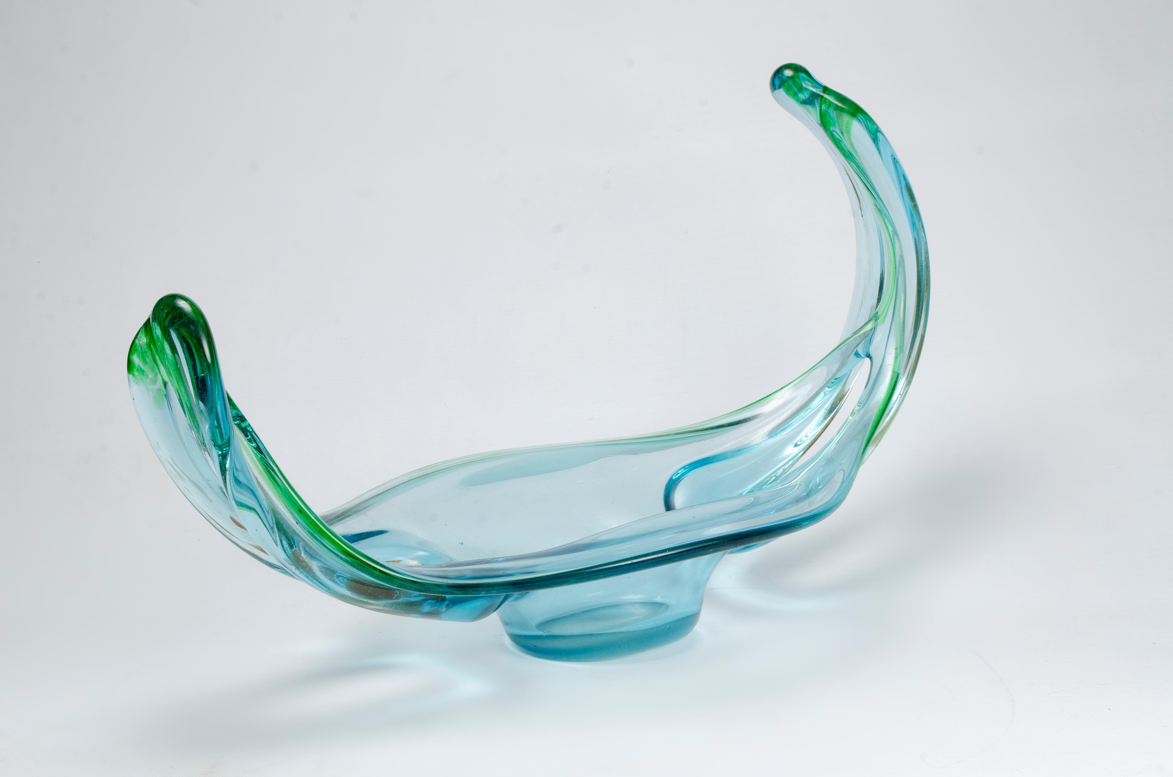 Centro de mesa de cristal de Murano Moderno de mediados de siglo en venta