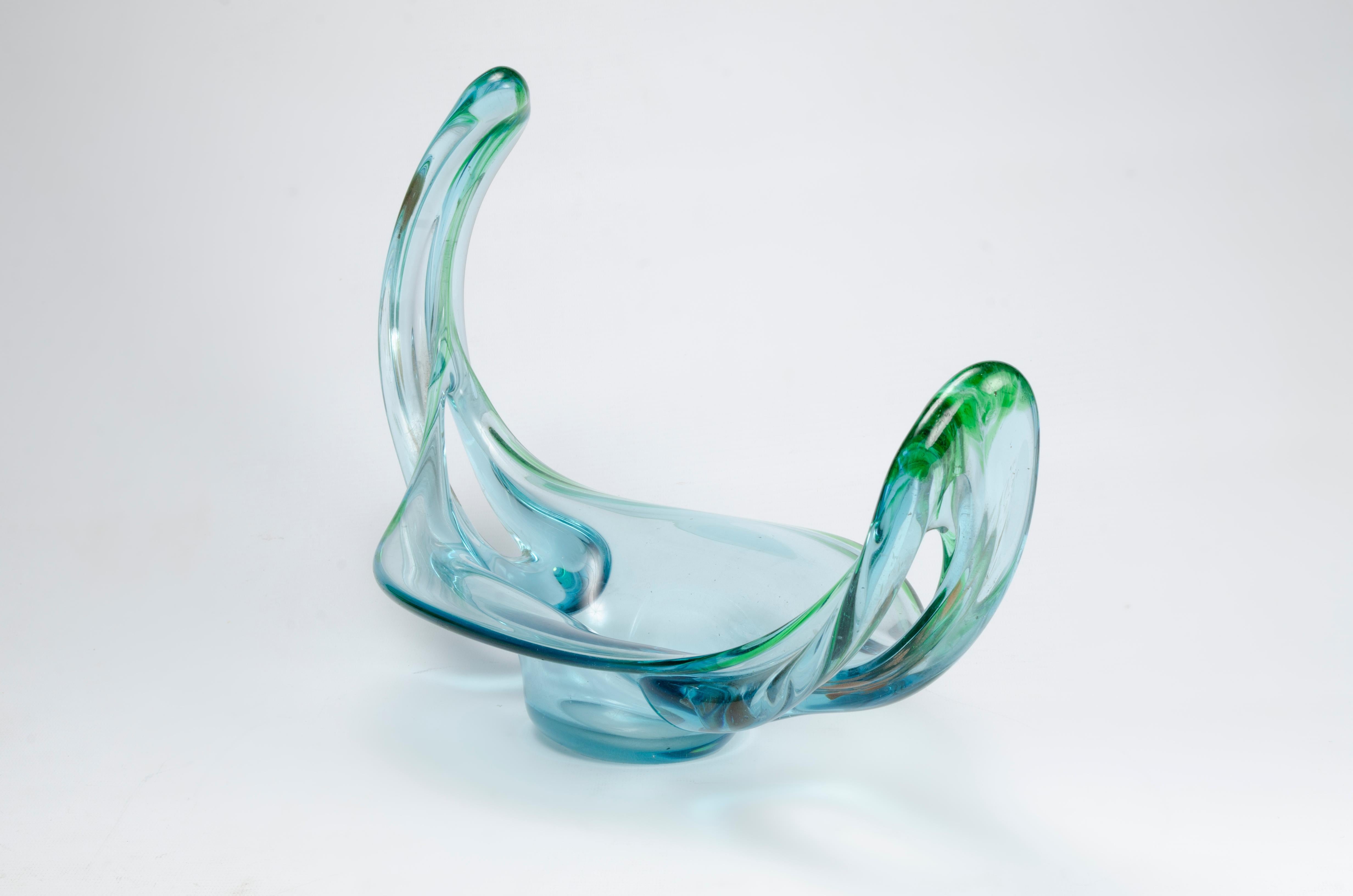 Centro de mesa de cristal de Murano Italiano en venta