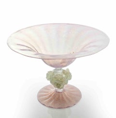 Tafelaufsatz aus Murano-Glas von Gianni Seguso, Mitte des 20. Jahrhunderts