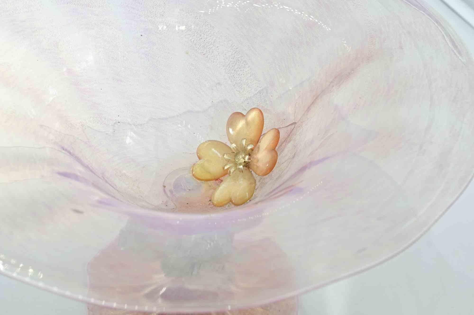 Italiano Centrotavola in vetro di Murano di Gianni Seguso, metà del XX secolo in vendita