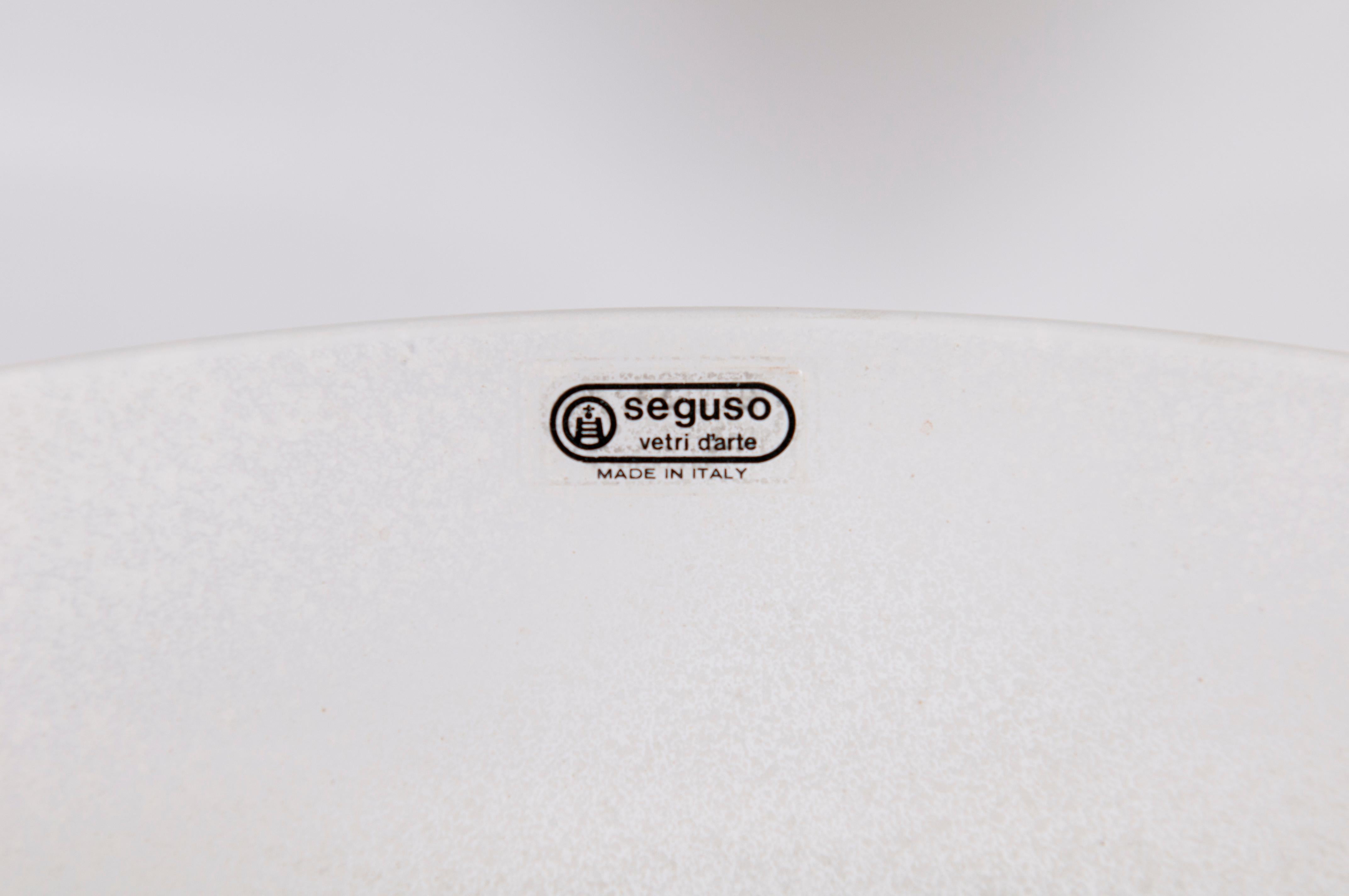 Murano Glass Centerpiece by Seguso, 1970s For Sale 1