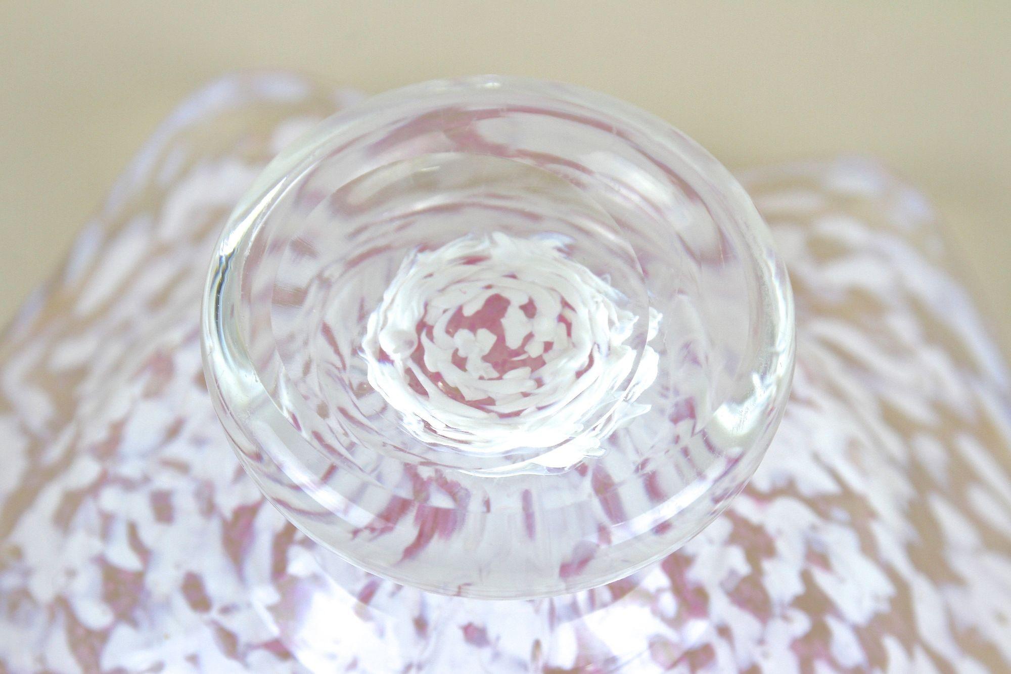 Murano Glass Centerpiece/ Glass Bowl, Late Mid Century, Italy ca. 1960/70 For Sale 11