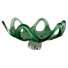 Tafelaufsatz aus Murano-Glas, Italien 1970er Jahre