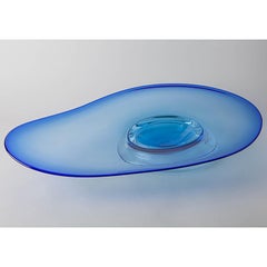 Murano Glass Centerpiece Organic Shape