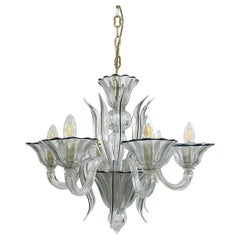 Lustre en verre de Murano, années 1950