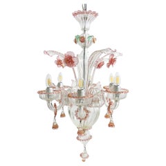 Murano Glass Chandelier, 1950s