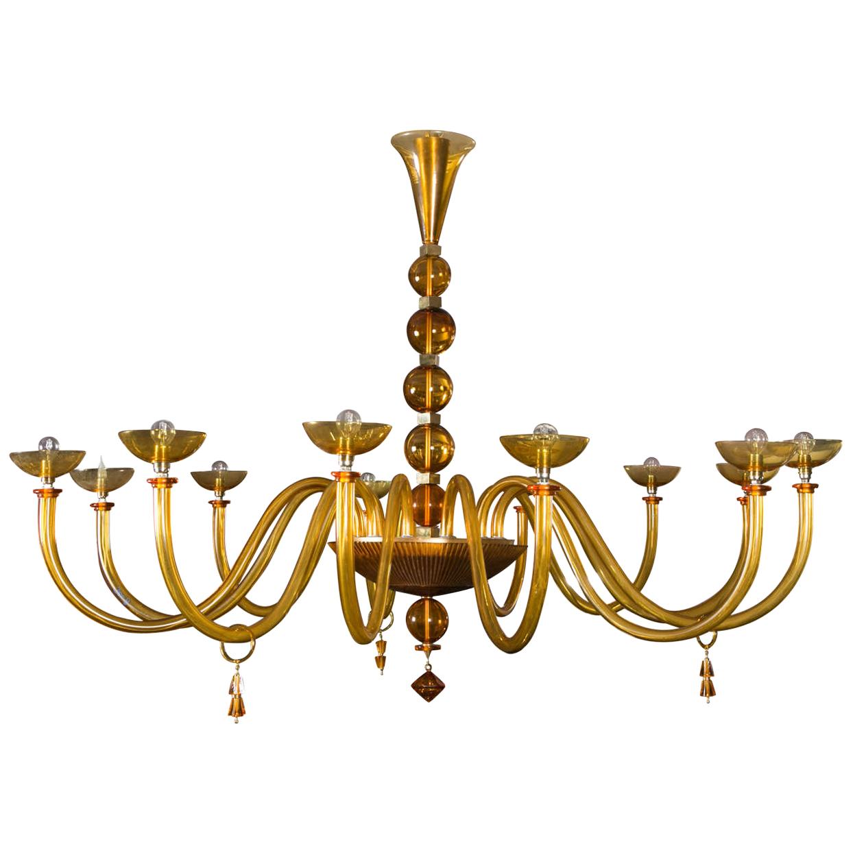 Murano Glass Chandelier at Cost Price For Sale