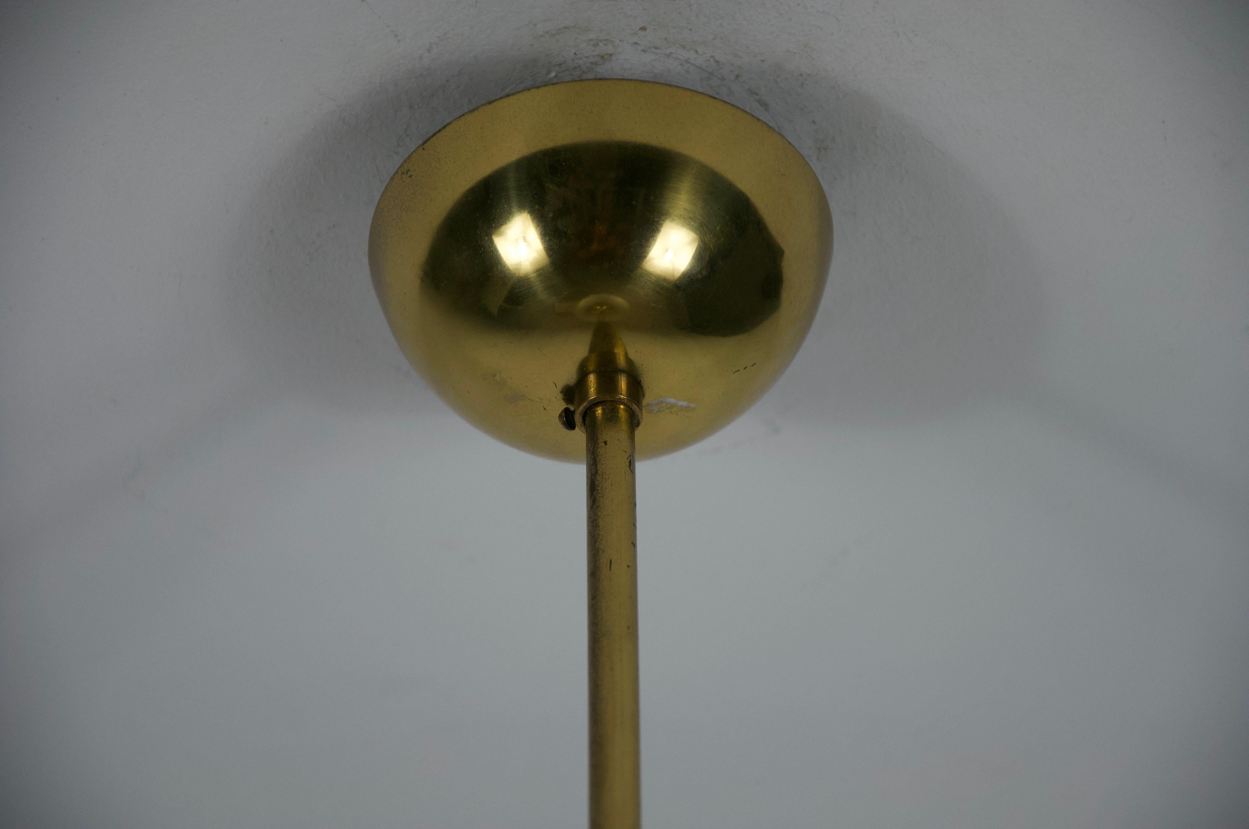 Lámpara de cristal de Murano atribuida a Pietro Chiesa para Fontana Arte, años 50, Italia en venta 5