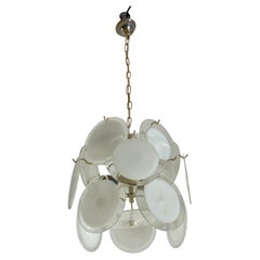 Murano Glass Chandelier Attributed To Gino Vistosi 1960s
