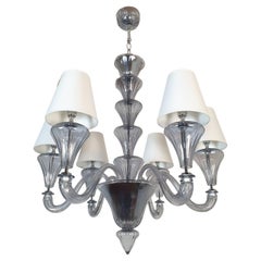 Murano Glass Chandelier by Barovier 1990s