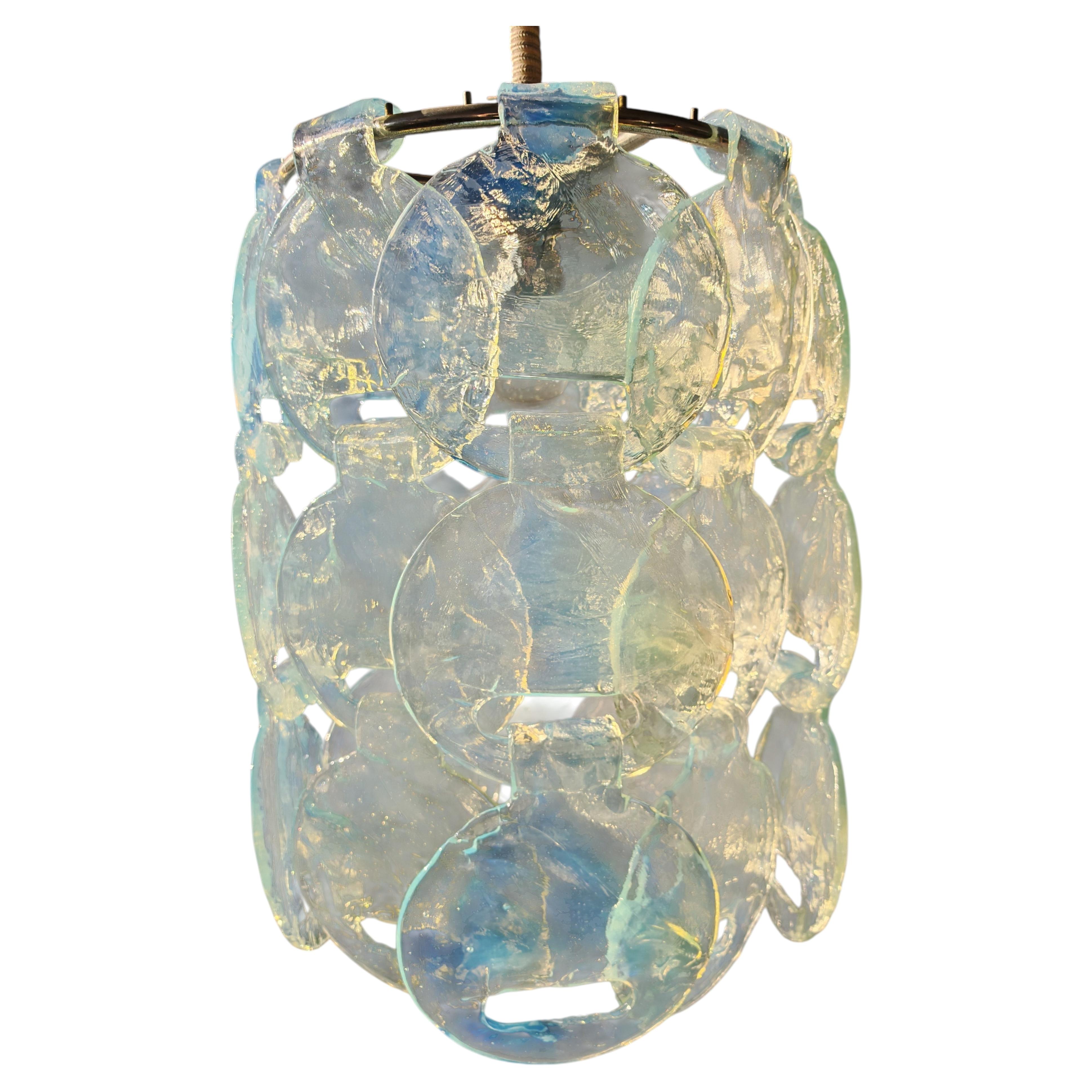 Murano Glass Chandelier by Carlo Nason for AV Mazzega, Italy 1970s