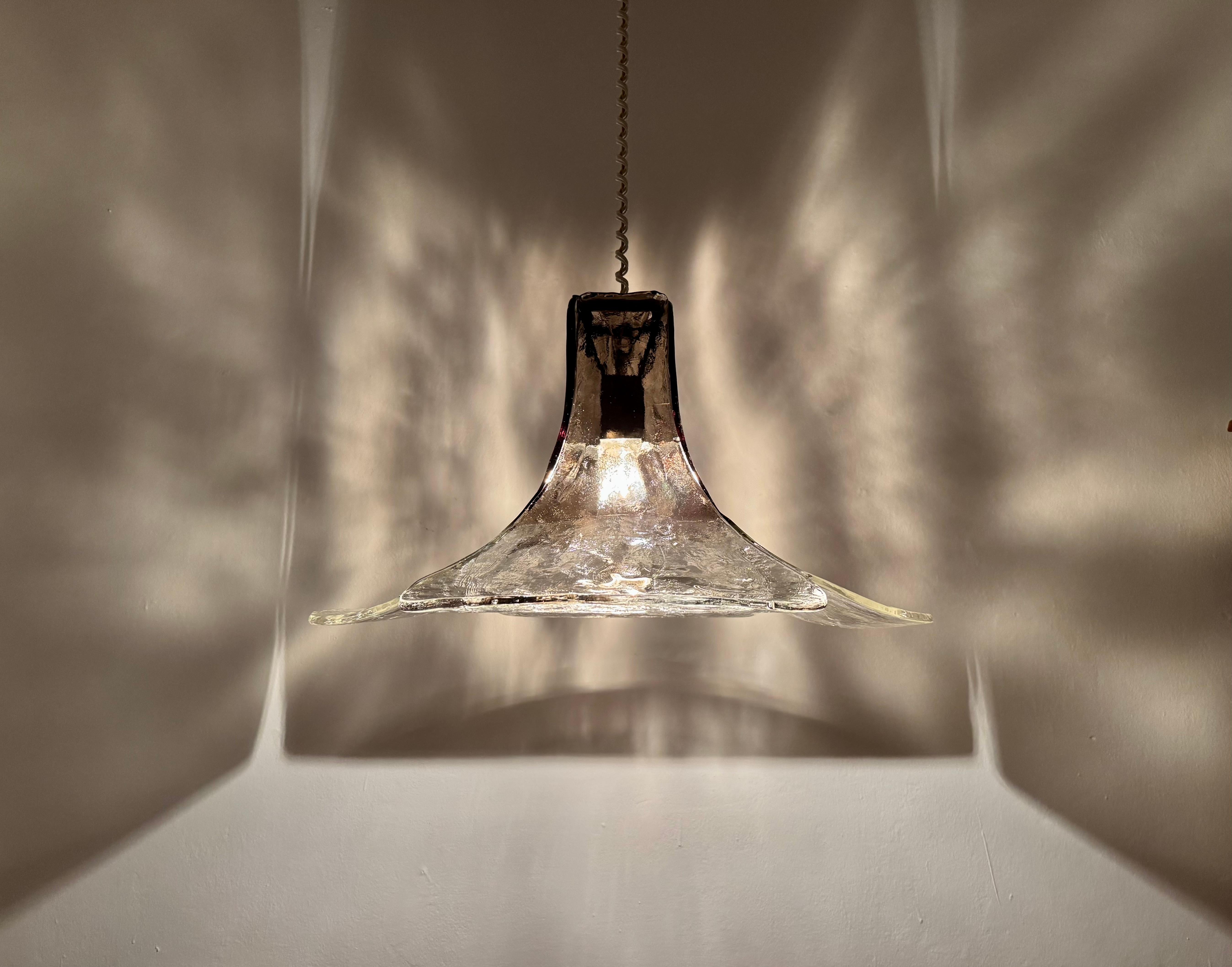 Lámpara de cristal de Murano de Carlo Nason para Mazzega en venta 5