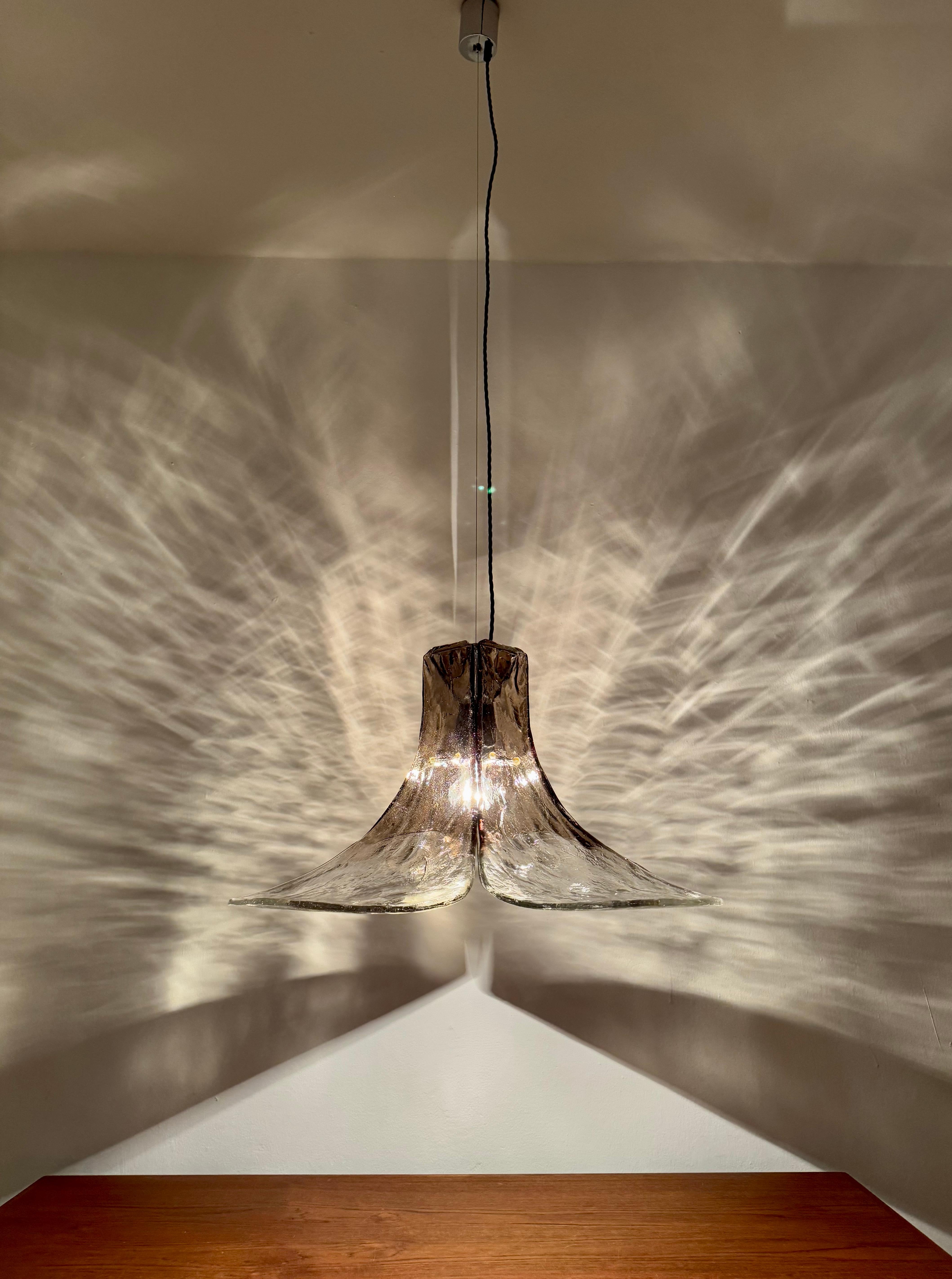 Murano Glass Chandelier by Carlo Nason for Mazzega in vendita 6