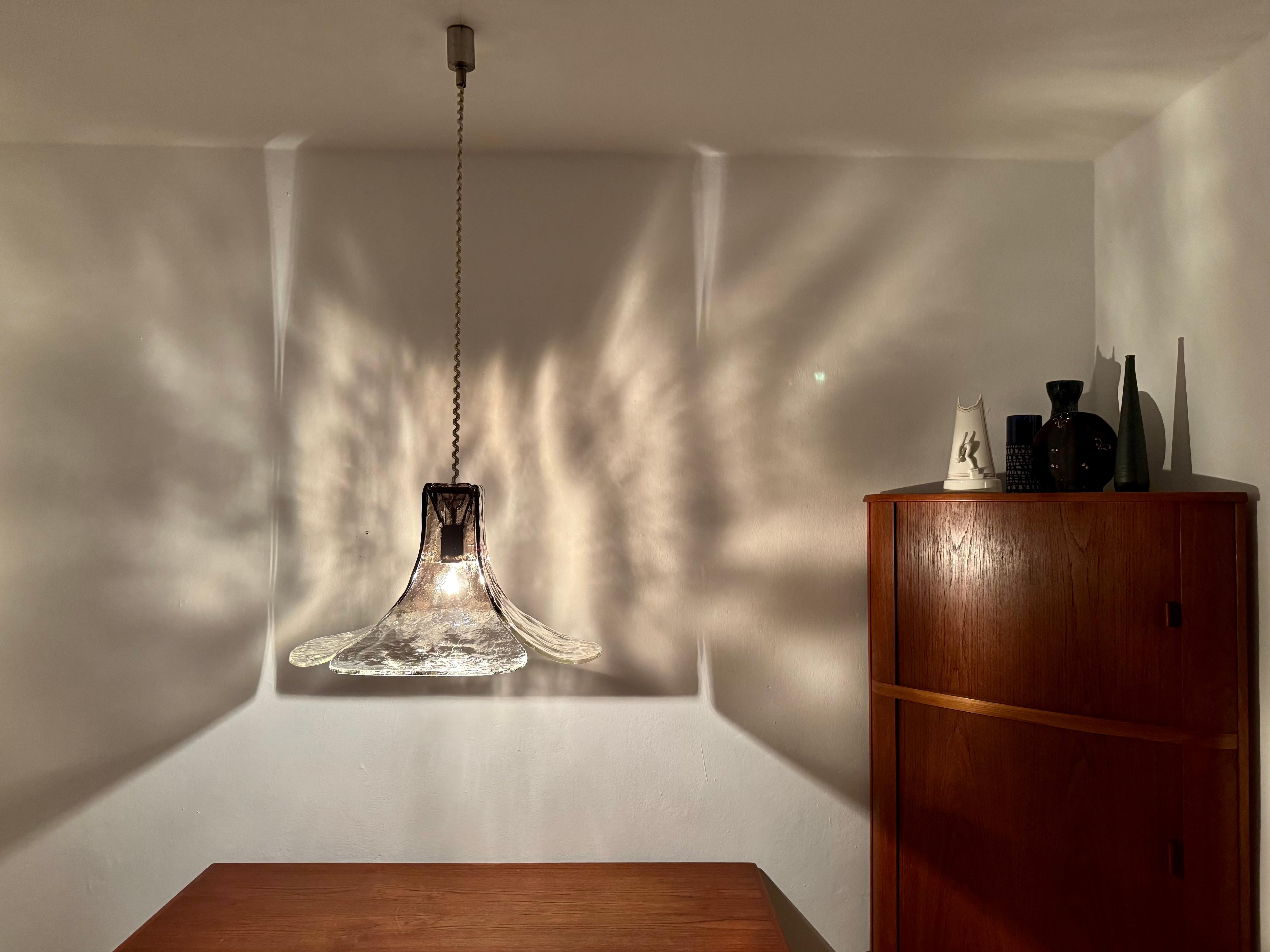 Lámpara de cristal de Murano de Carlo Nason para Mazzega en venta 6