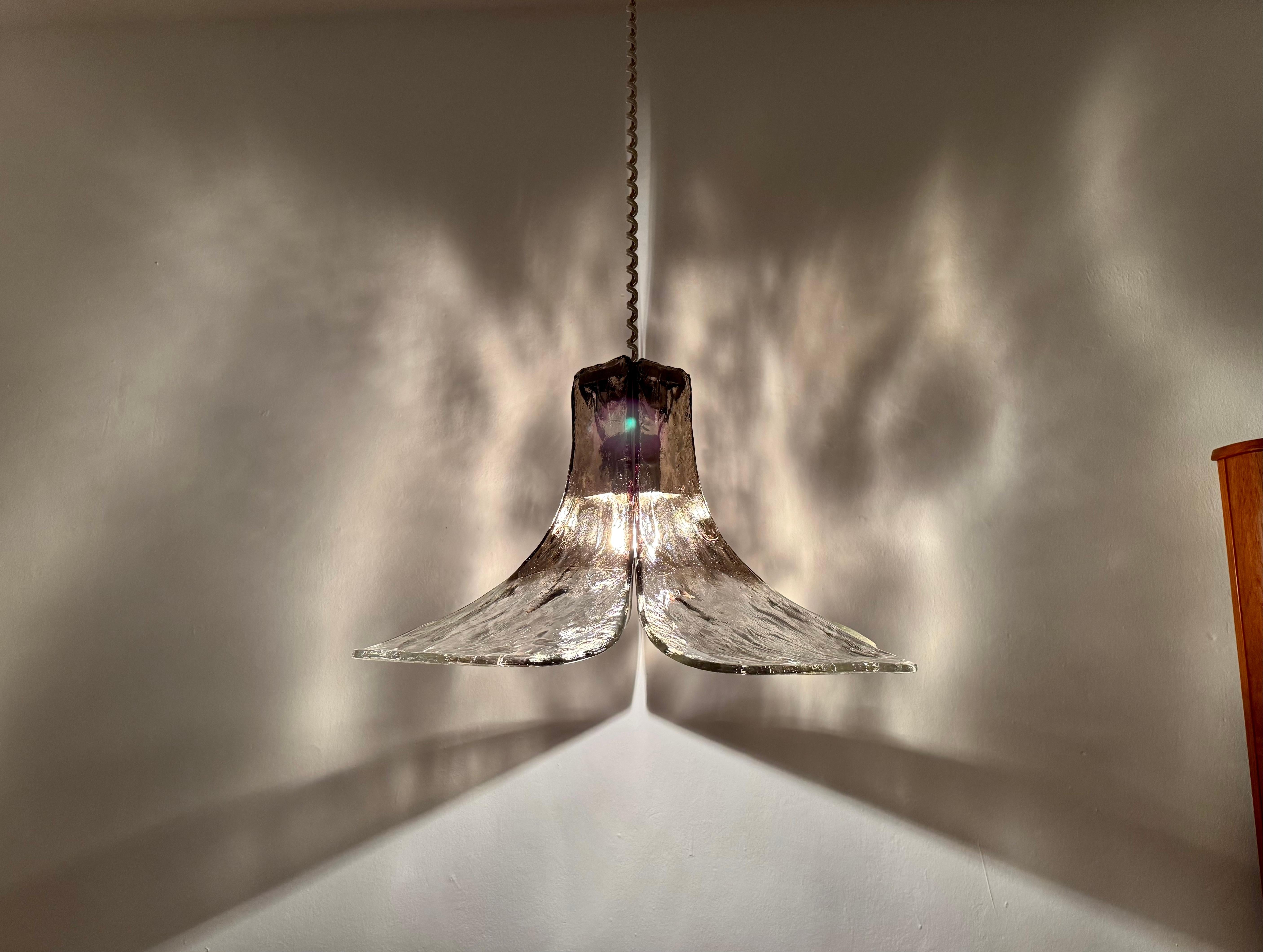 Lámpara de cristal de Murano de Carlo Nason para Mazzega en venta 8