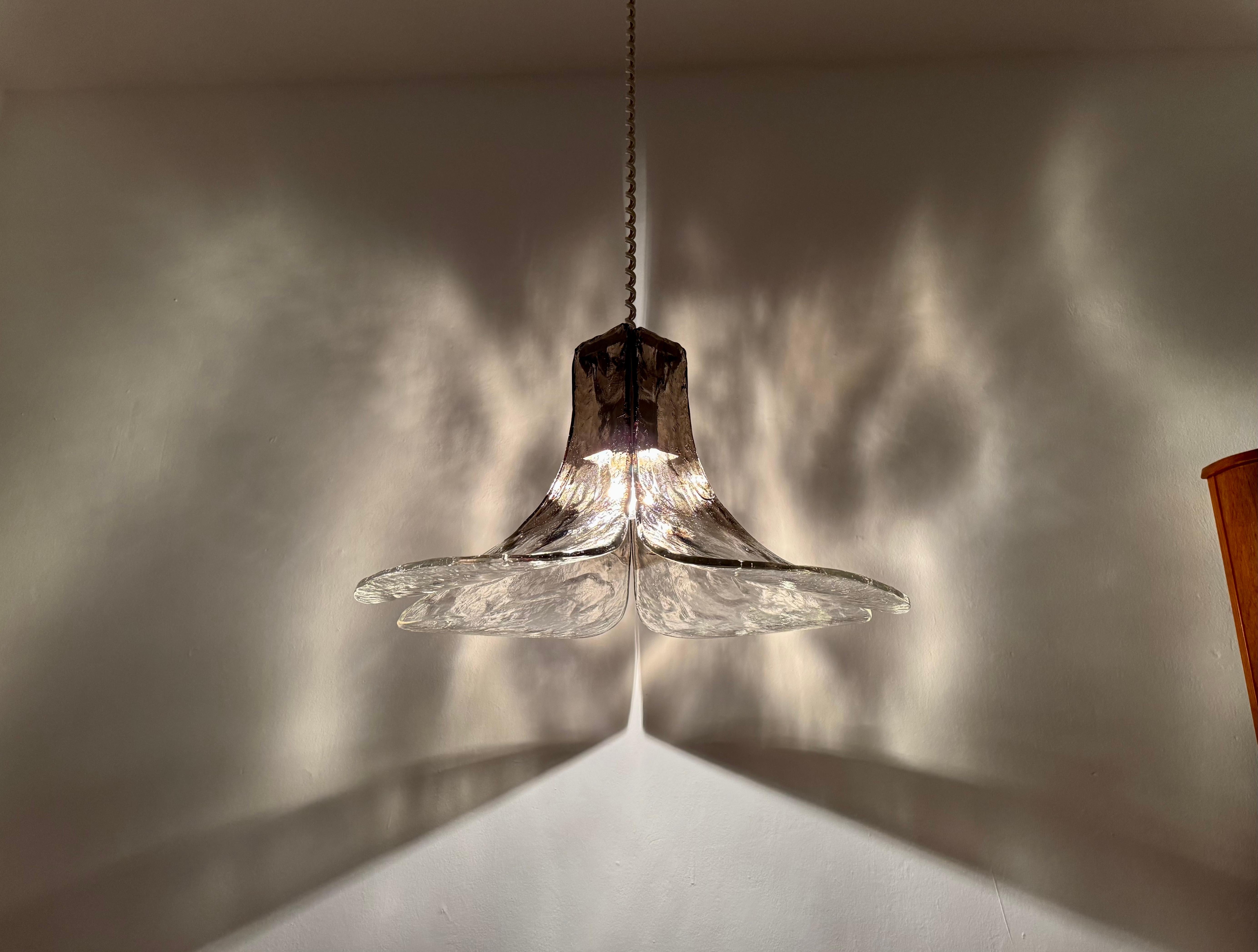 Lámpara de cristal de Murano de Carlo Nason para Mazzega en venta 9