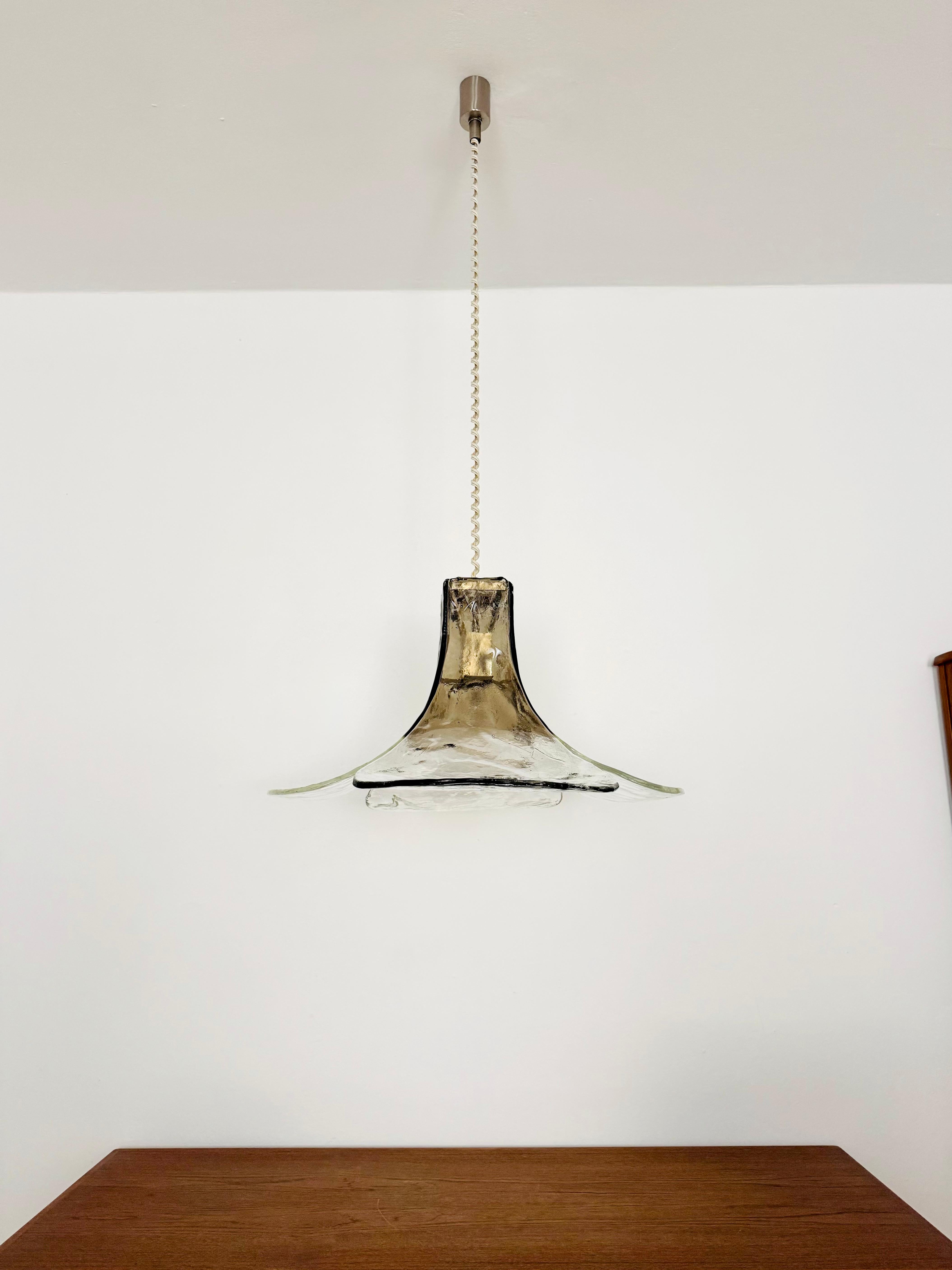 Lámpara de cristal de Murano de Carlo Nason para Mazzega Italiano en venta