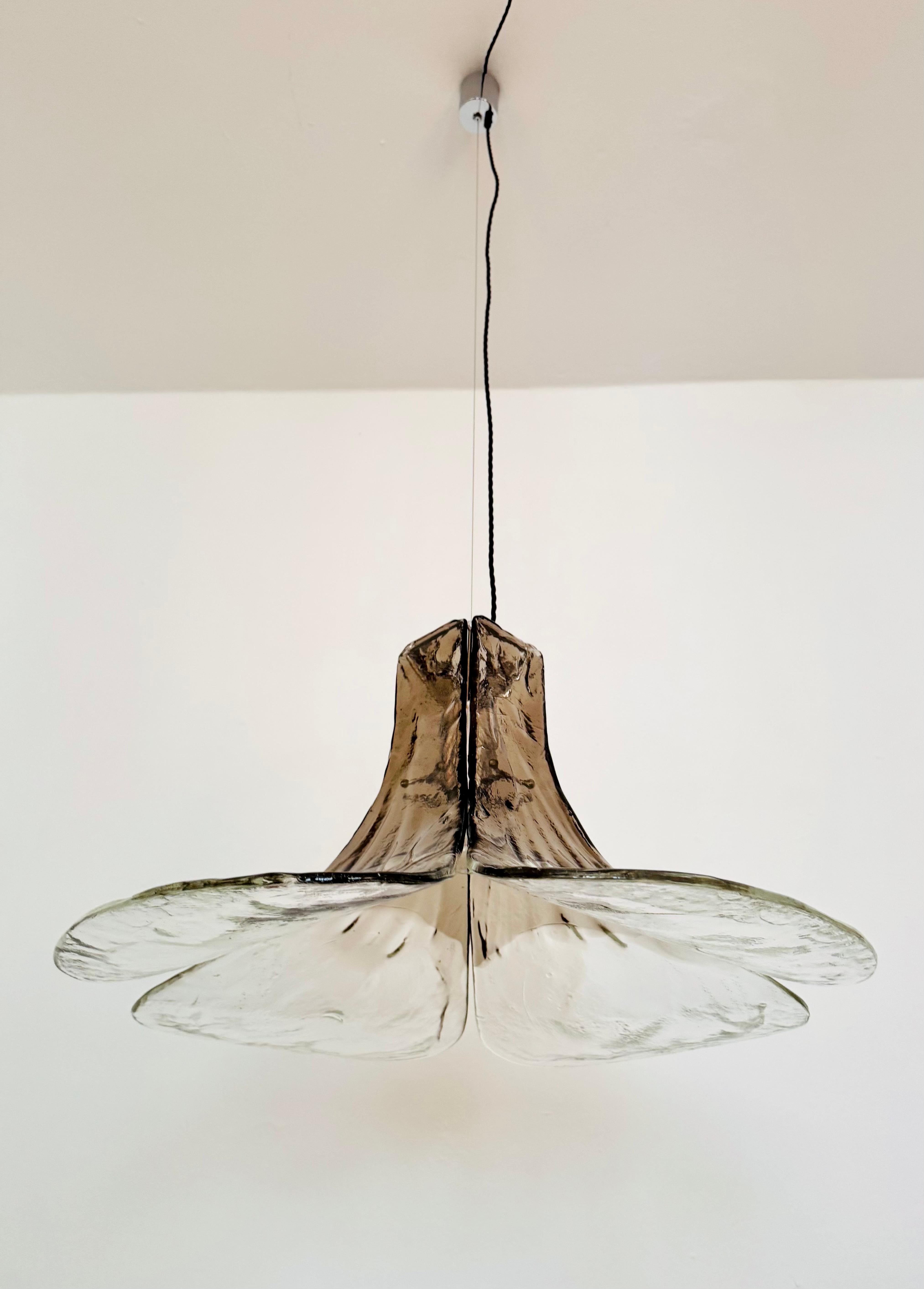 Murano Glass Chandelier by Carlo Nason for Mazzega In condizioni buone in vendita a München, DE