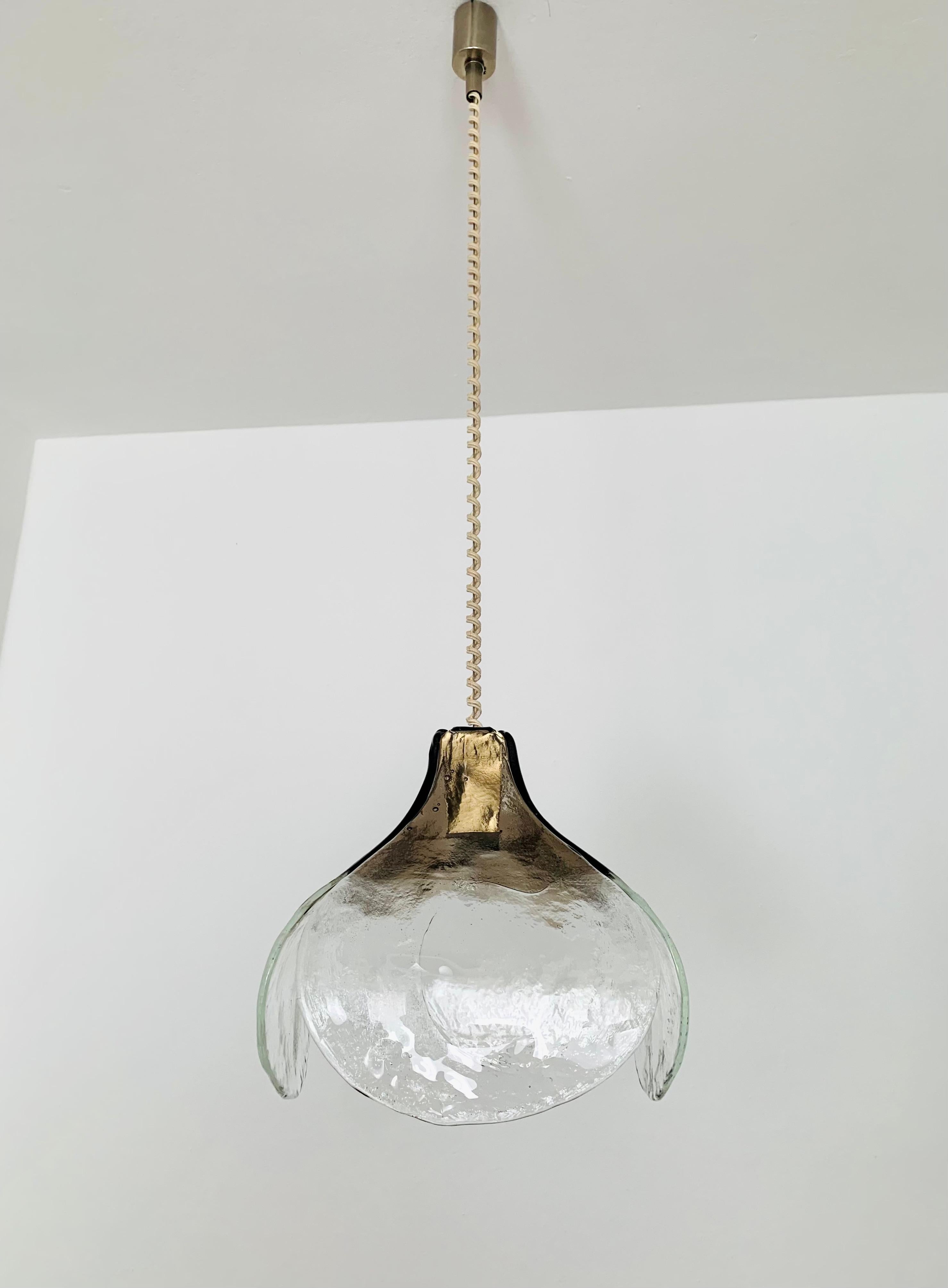 Mid-20th Century Murano Glass Chandelier by Carlo Nason for Mazzega