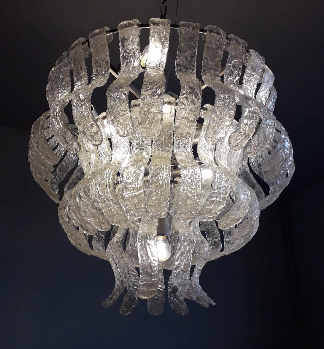 Murano Glass Chandelier by La Murrina In Good Condition For Sale In Los Angeles, CA